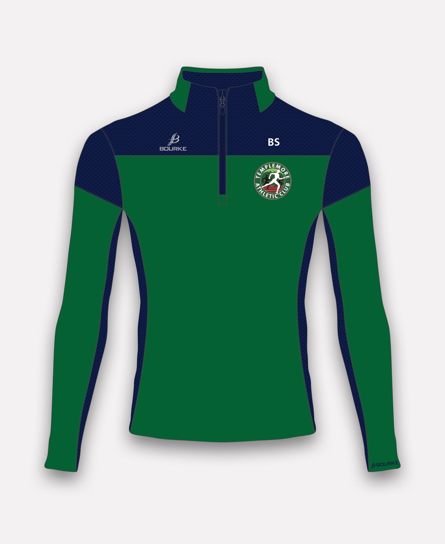 Templemore AC TACA Half Zip ( Green/Navy)