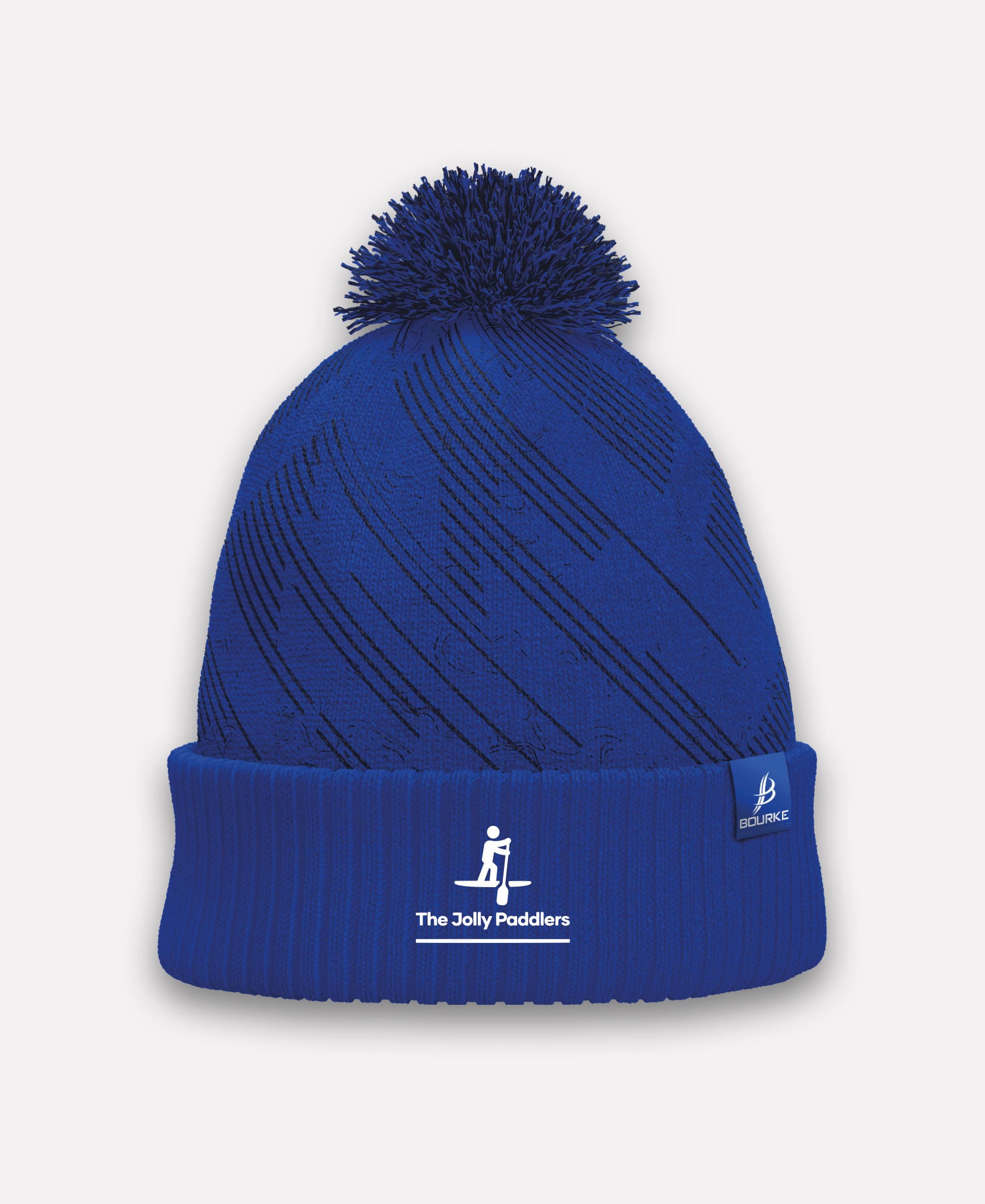 The Jolly Paddlers BARR Bobble Hat (Navy/Blue)