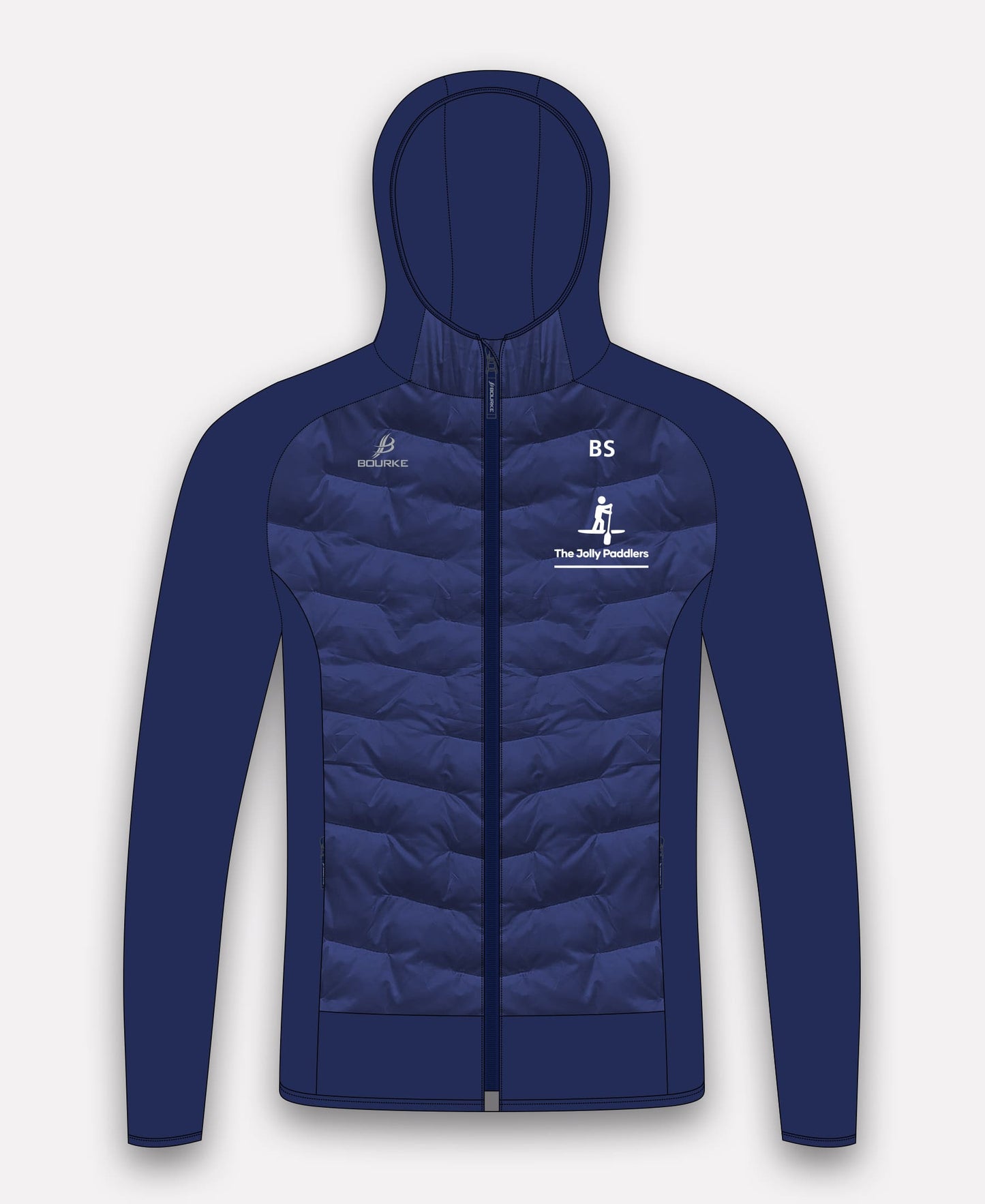 The Jolly Paddlers Croga Ladies Hybrid Jacket (Navy)