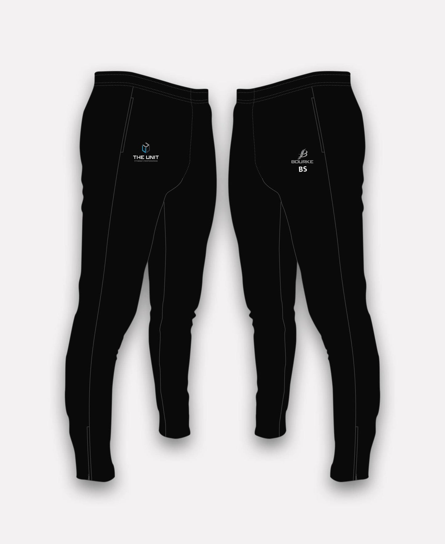 The Unit Gym BARR Skinny Pants (Black)