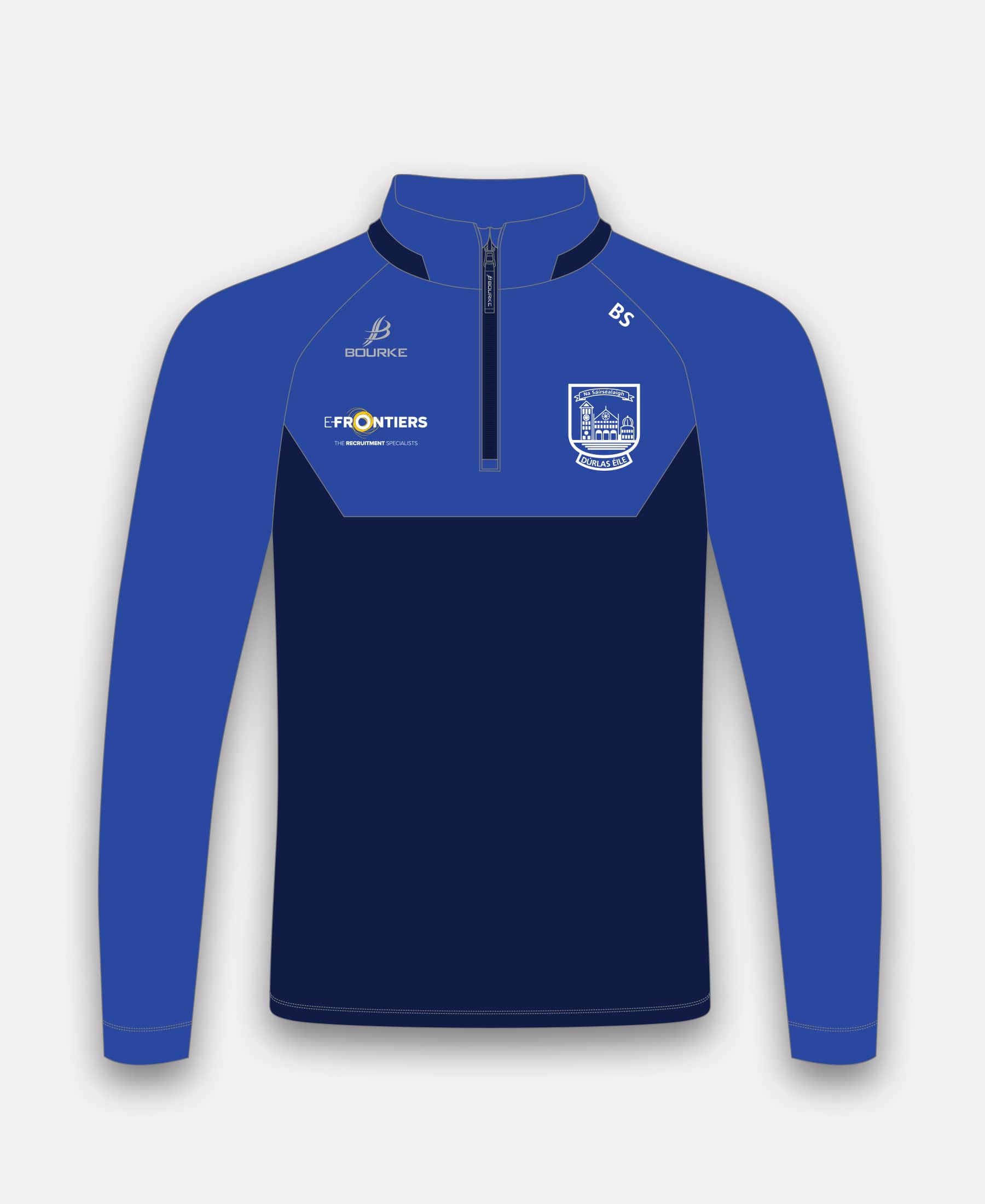 Thurles Sarsfields LGFA BARR Half Zip (Navy/Blue)