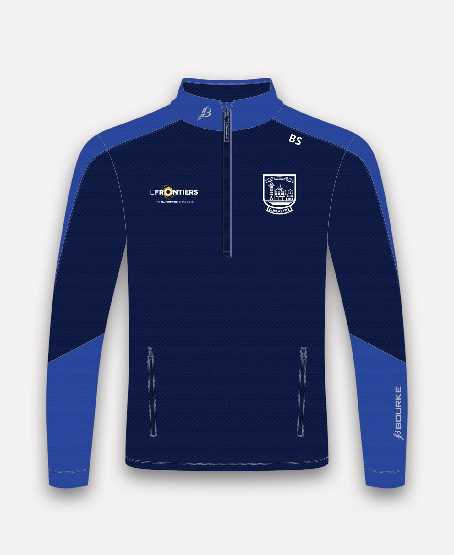 Thurles Sarsfields Camogie Croga Half Zip (Navy/Blue)