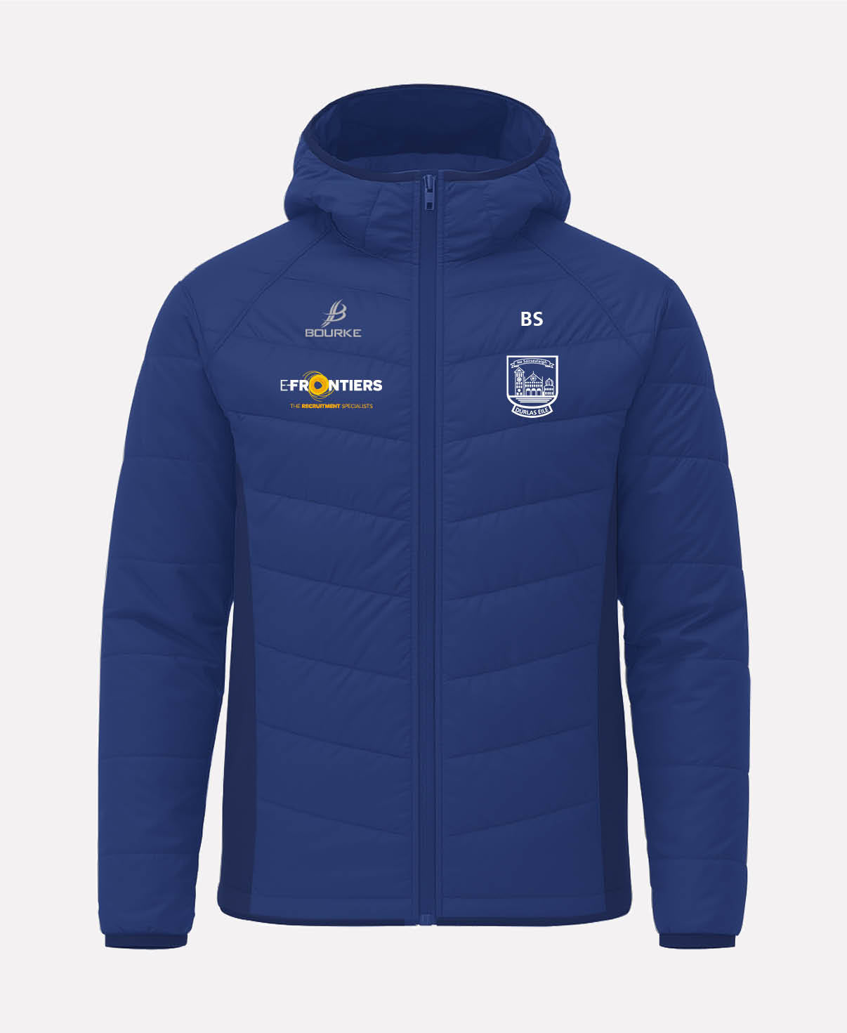 Thurles Sarsfields Camogie FORTIS Hooded Jacket (Navy) – Bourke Sports ...