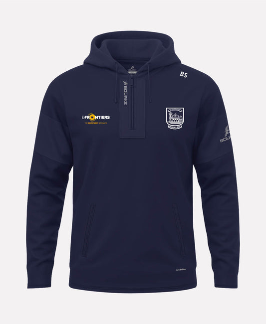 Thurles Sarsfields LGFA TEASRA Half Zip Hoodie (Navy)