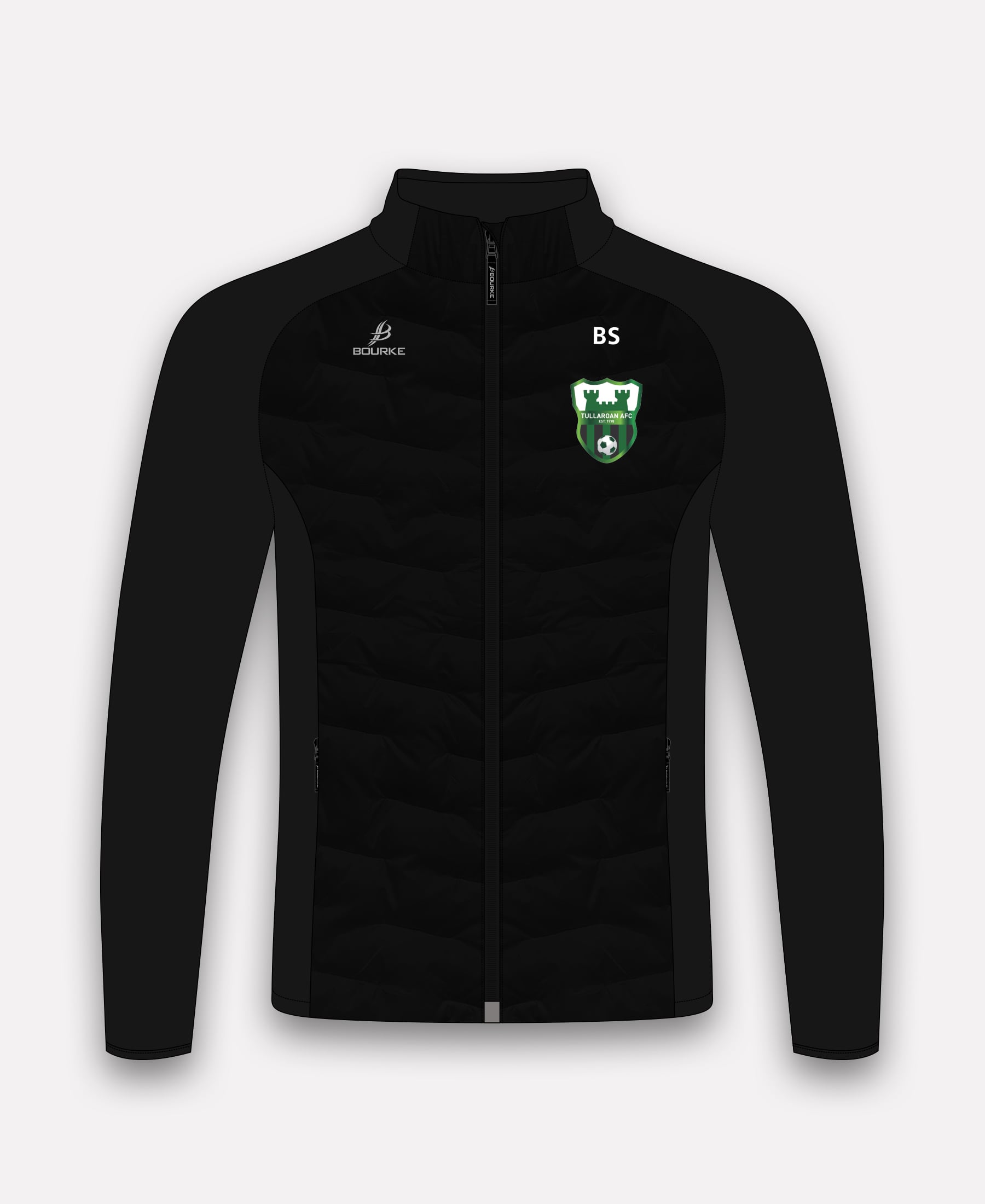 Tullaroan FC Croga Hybrid Jacket (Black)