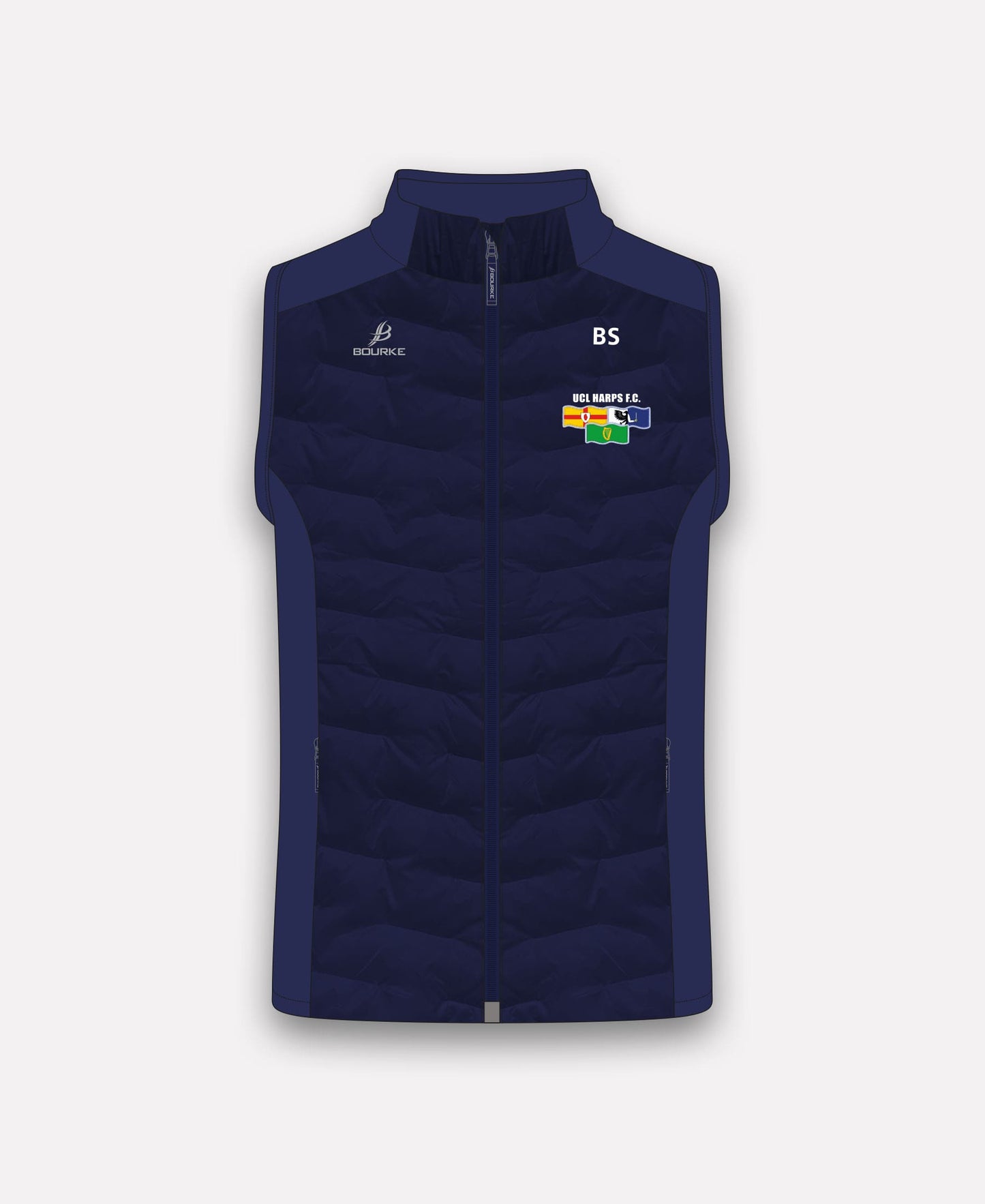 UCL Harps FC Croga Hybrid Gilet (Navy)