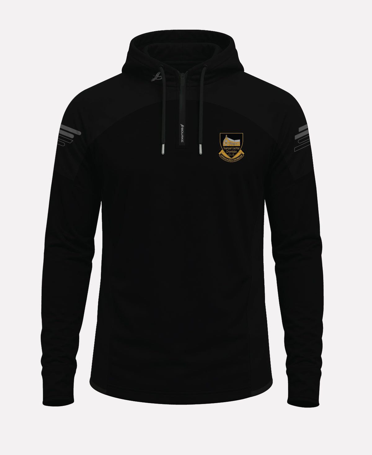 Upperchurch Drombane SORA Half Zip Hoodie (Black)