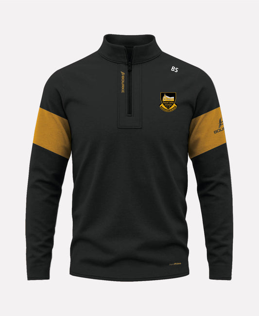 Upperchurch Drombane TEASRA Half Zip (Black/Amber)