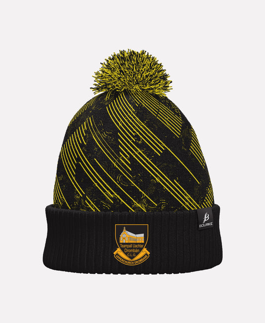 Upperchurch Drombane BARR Bobble Hat (Black/Amber)