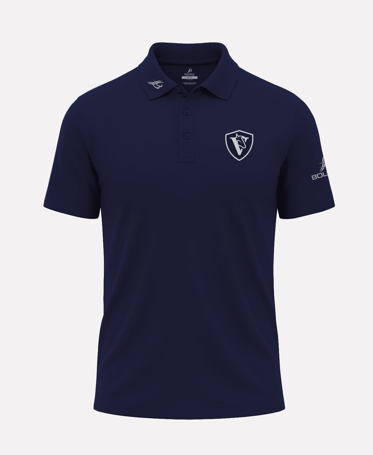 Via Equine FORTIS Polo Shirt (Navy)