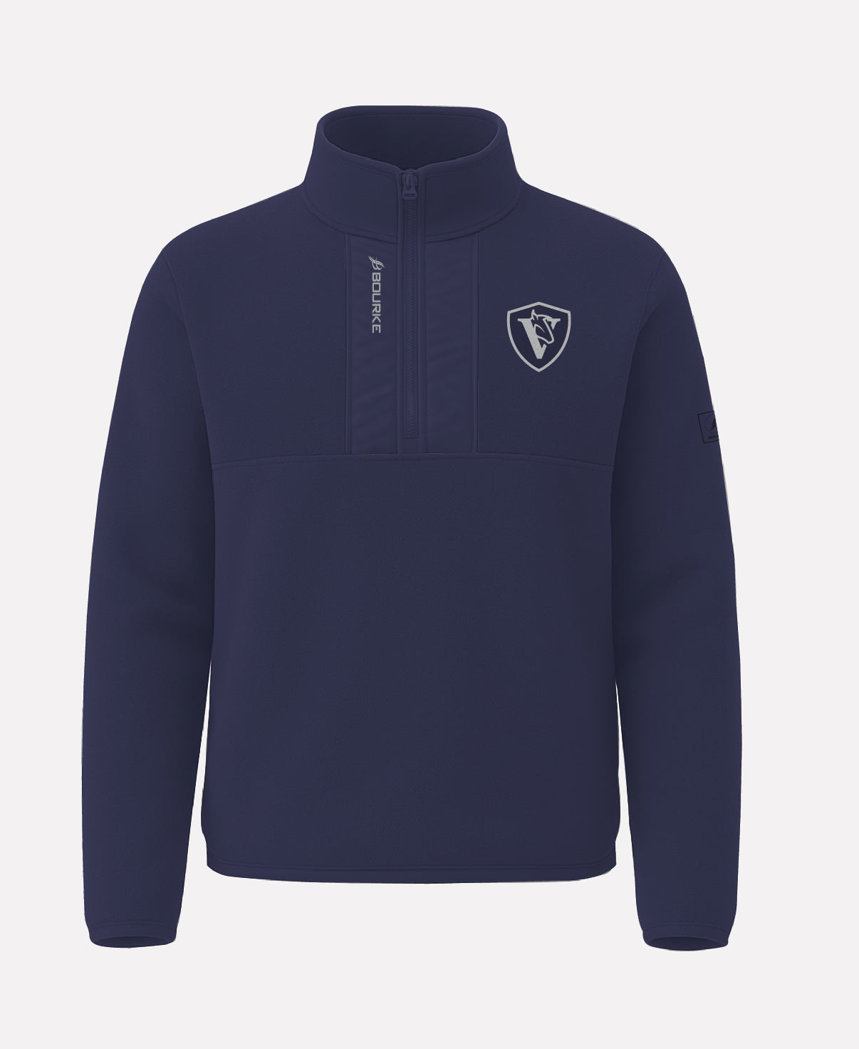 Via Equine TEASRA Half Zip Fleece (Navy)