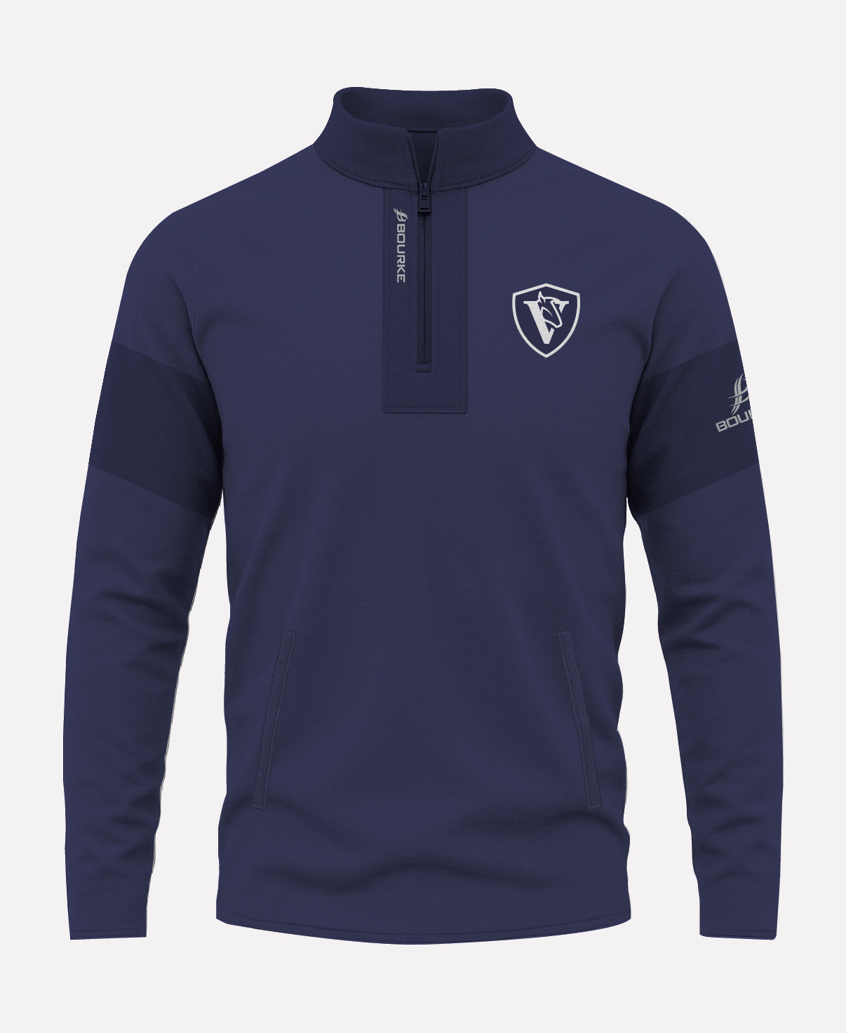 Via Equine TEASRA Half Zip (Navy)