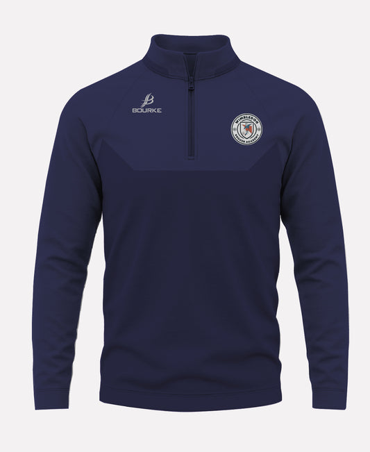 Wimbledon Soccer Academy BARR Half Zip (Navy)