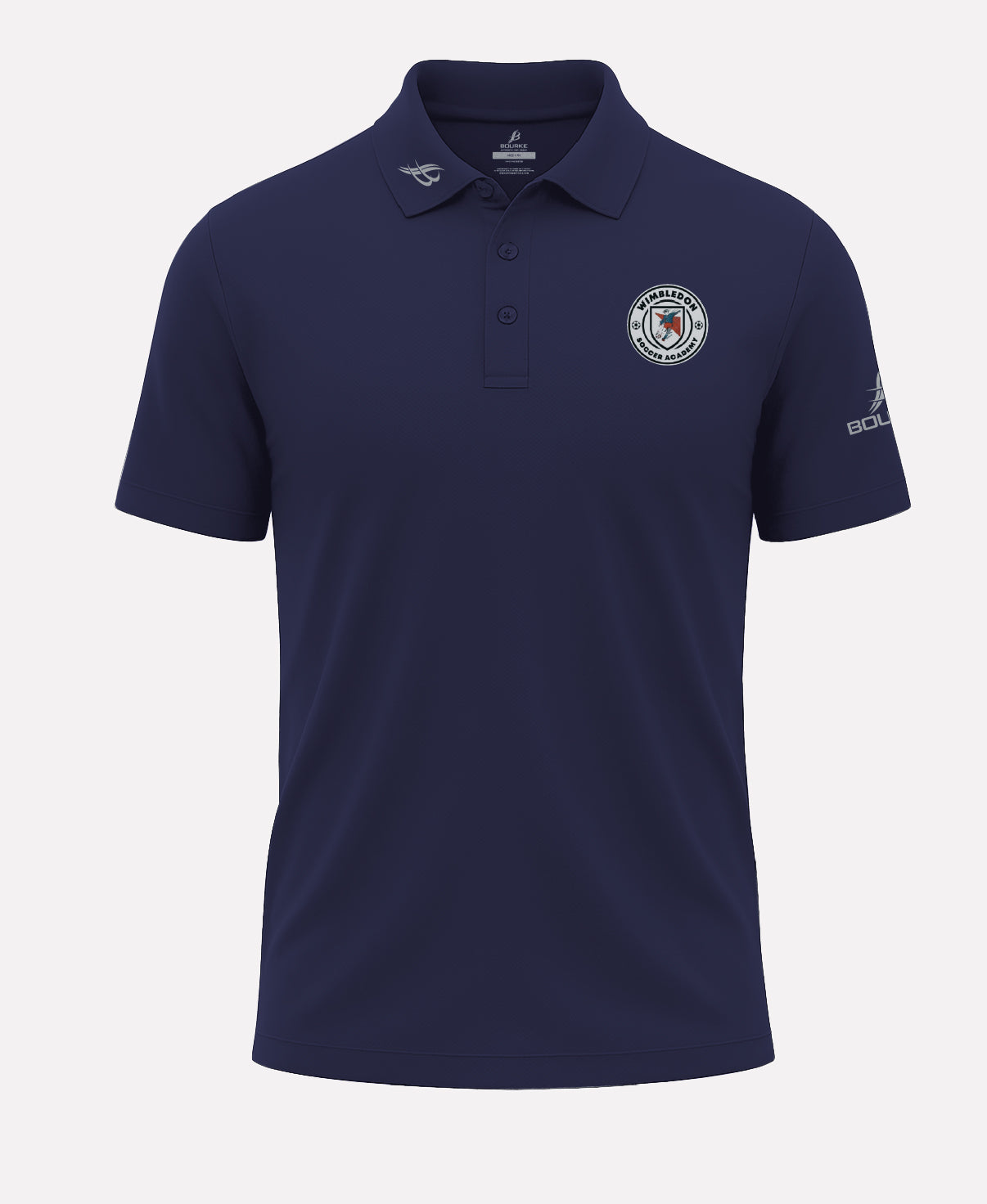 Wimbledon Soccer Academy FORTIS Polo Shirt (Navy)