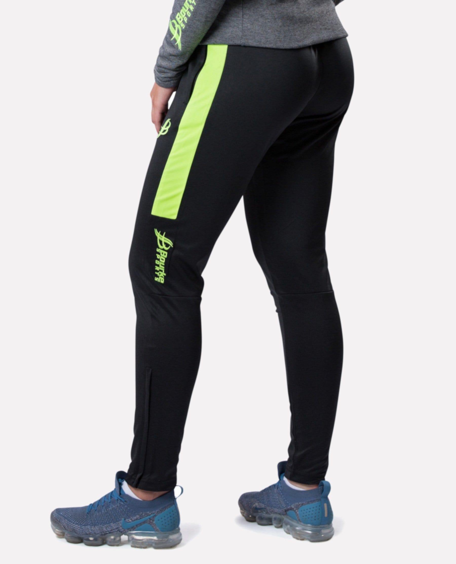 ALPHA Kids Skinny Pants (Black/Luminous) - Bourke Sports Limited