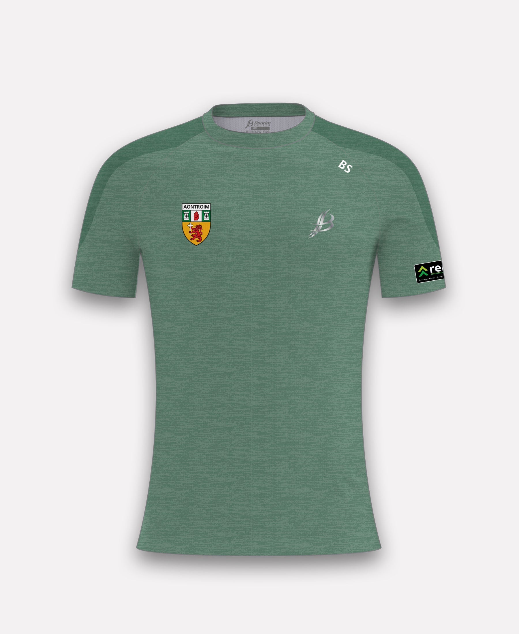 Antrim Camogie BEO T-Shirt (Green)