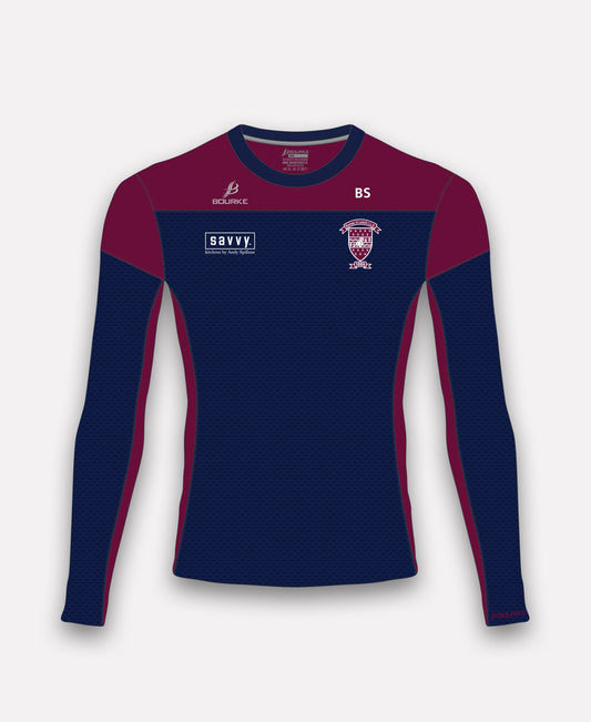 Borris-Ileigh GAA TACA Crew Neck (Maroon/Navy)