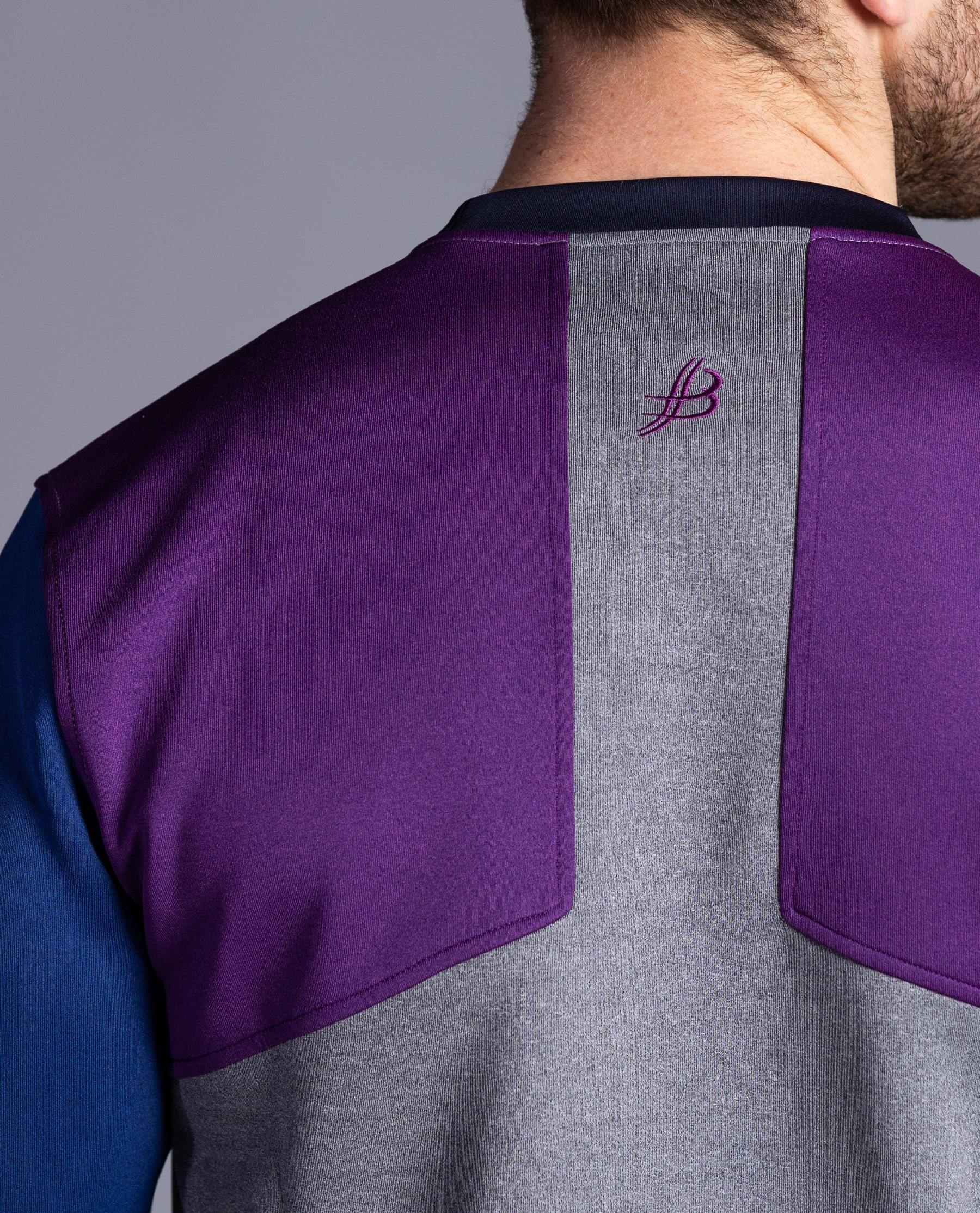 BUA20 Adult Crew Neck (Purple) - Bourke Sports Limited