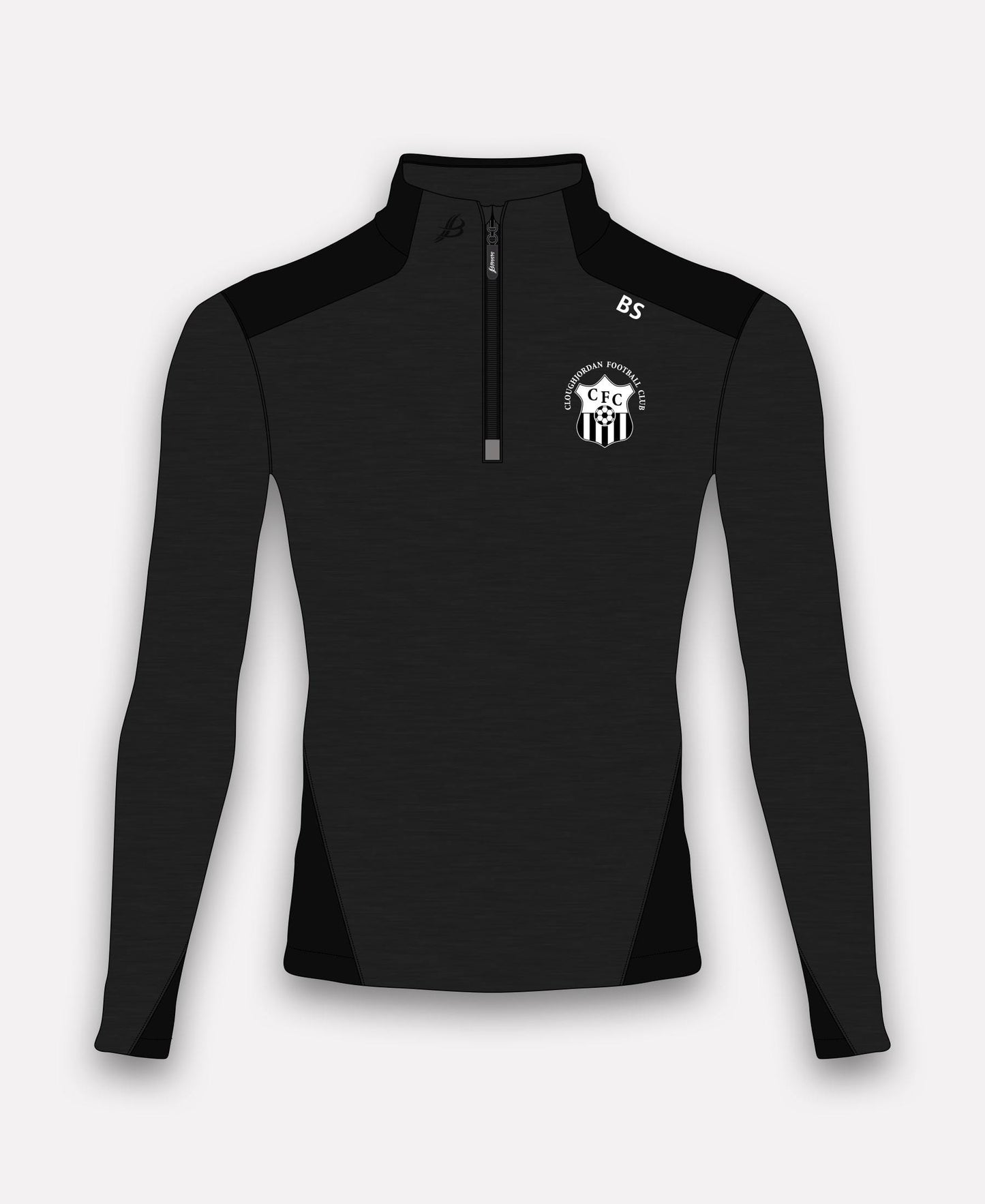 Cloughjordan Soccer BUA Half Zip - Bourke Sports Limited