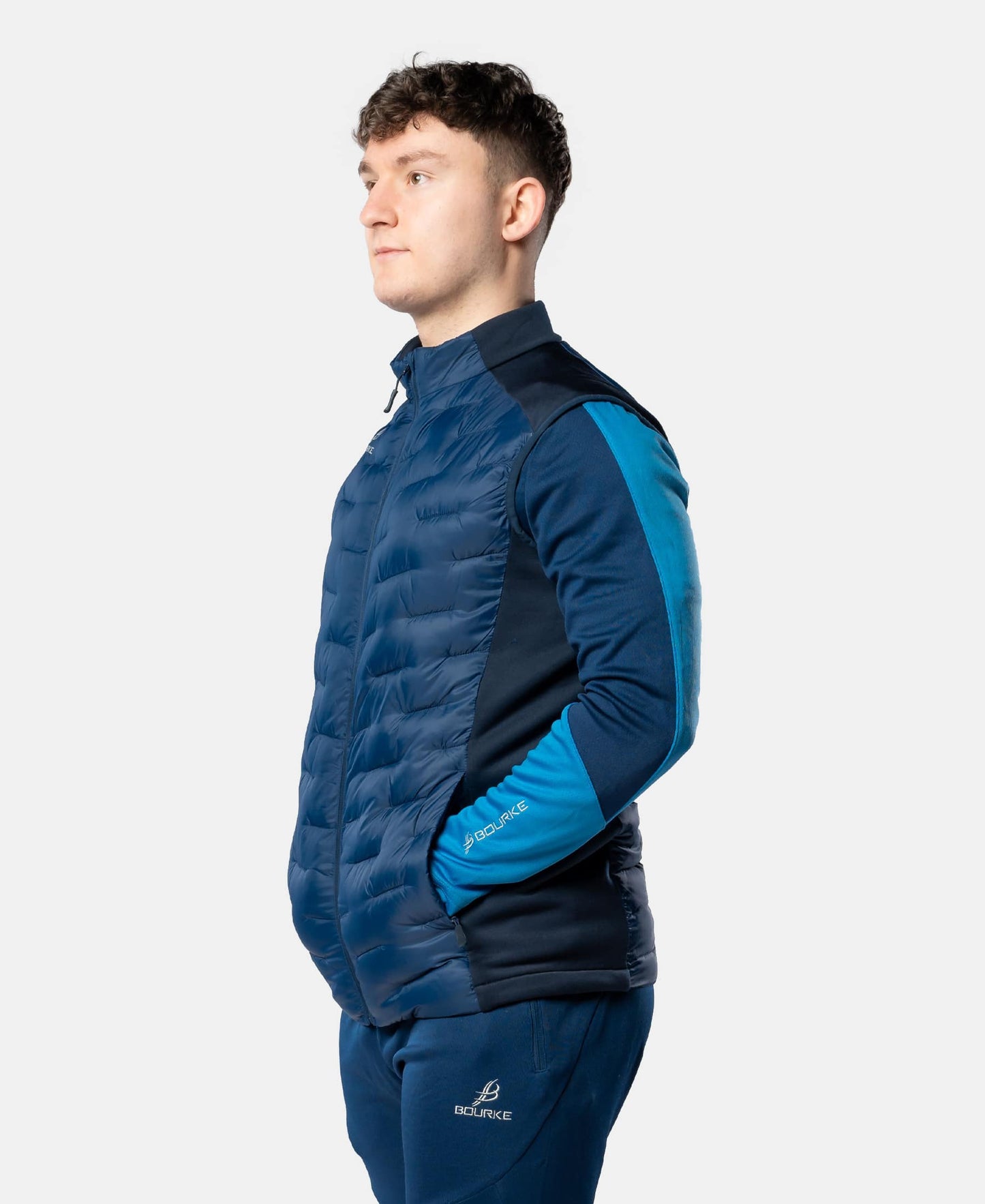 Croga Hybrid Gilet (Navy)