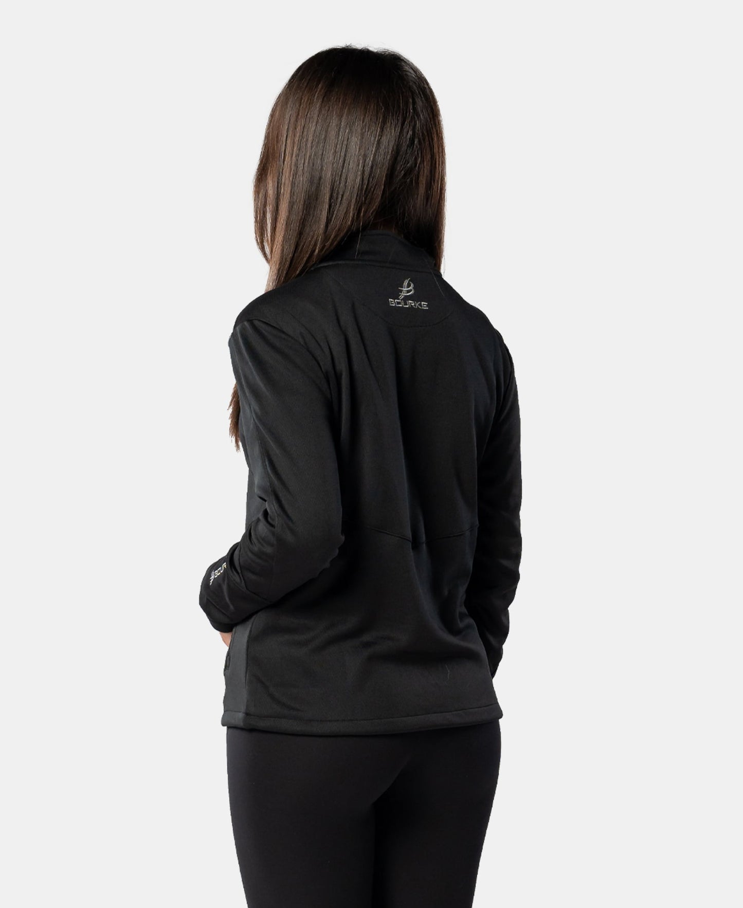 Croga Adult Half Zip (Black)