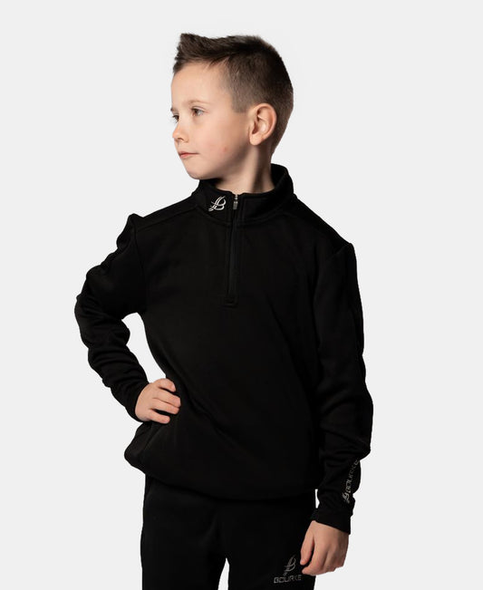 Croga Kids Half Zip (Black)