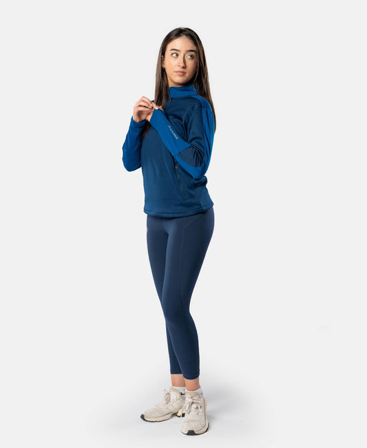 Croga Adult Half Zip (Navy/Blue)