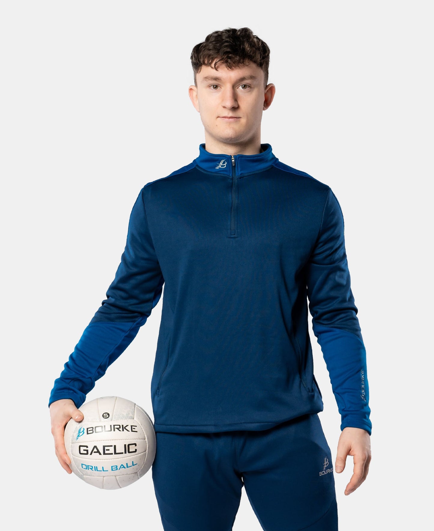 Croga Adult Half Zip (Navy/Blue)