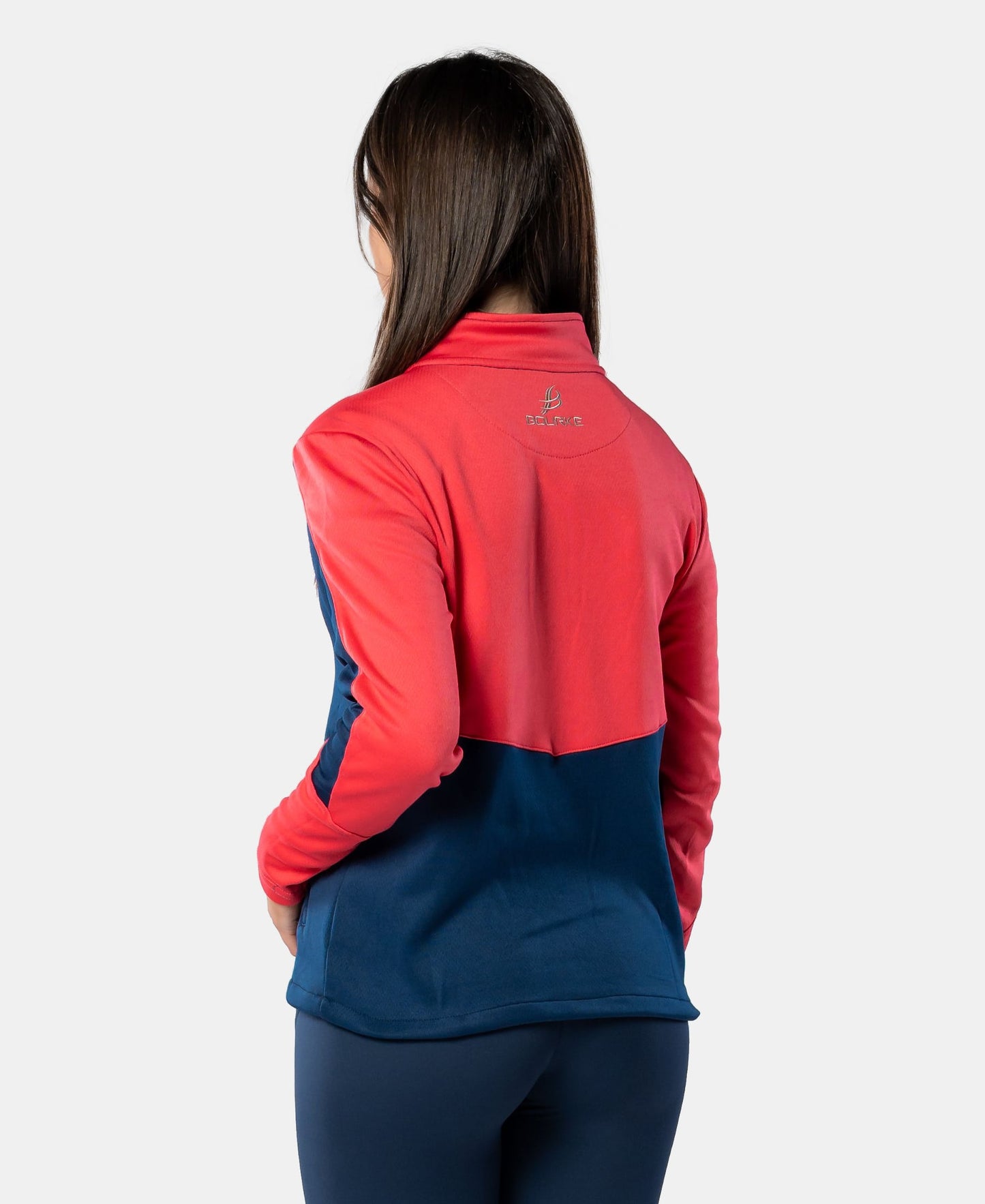 Croga Adult Half Zip (Navy/Pink)