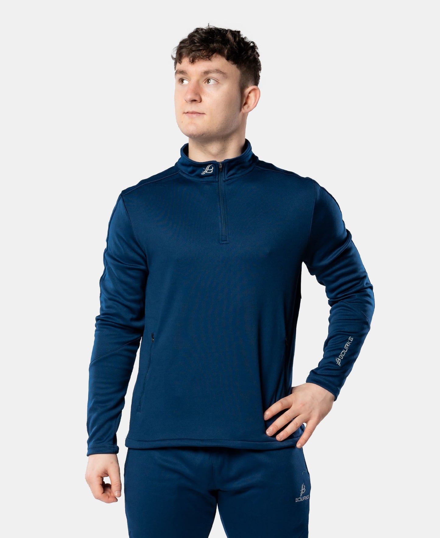 Croga Adult Half Zip (Navy)