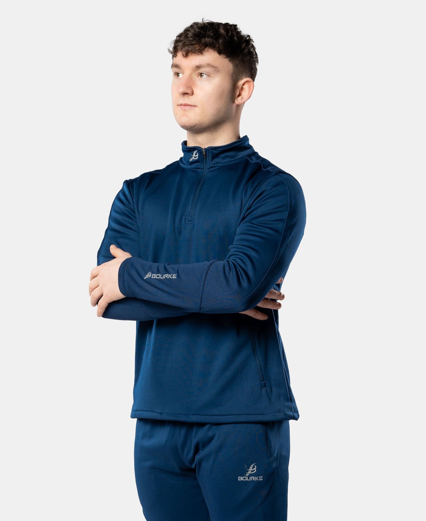 Croga Adult Half Zip (Navy)