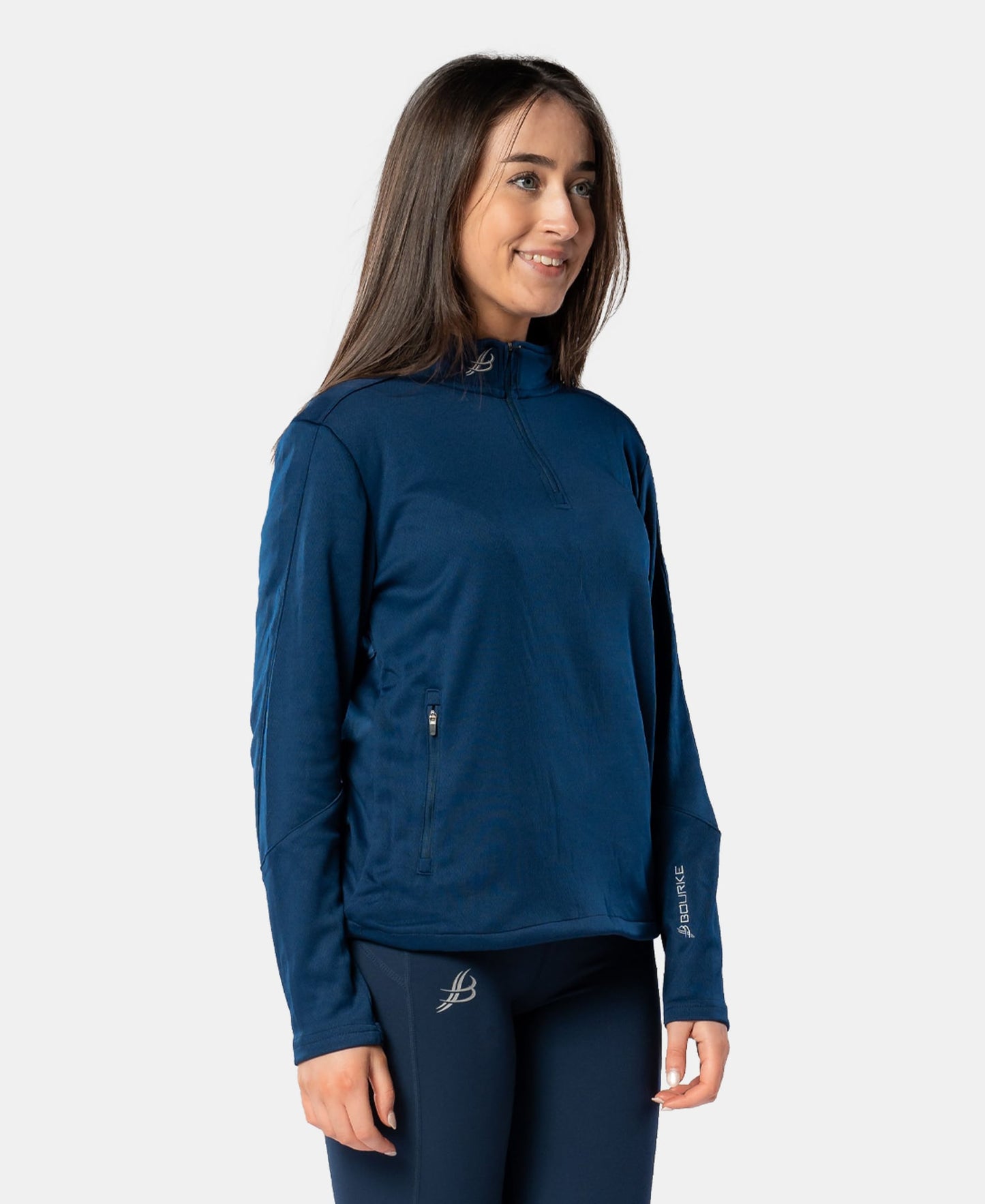 Croga Adult Half Zip (Navy)