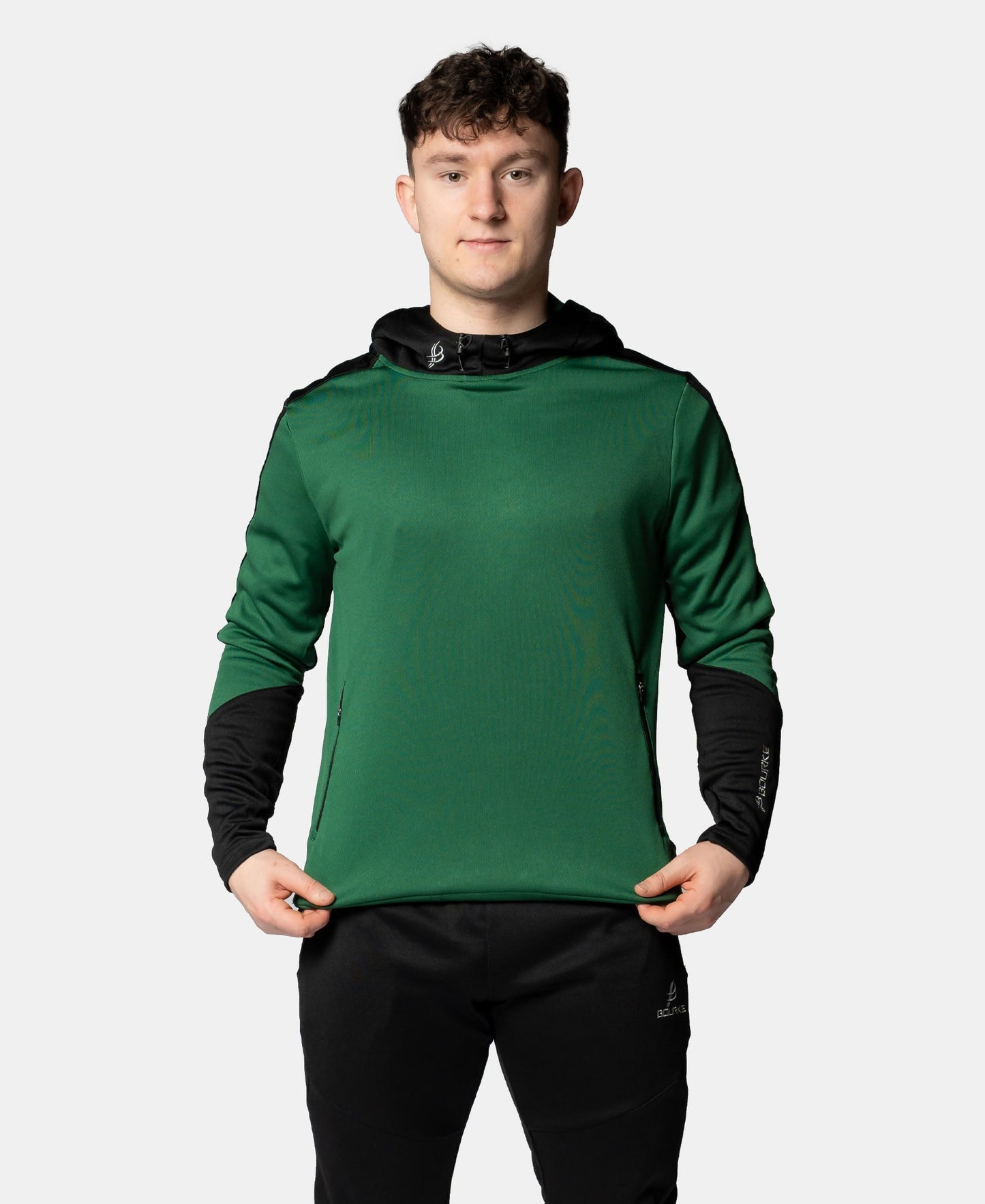 Croga Adult Hoody (Green/Black)