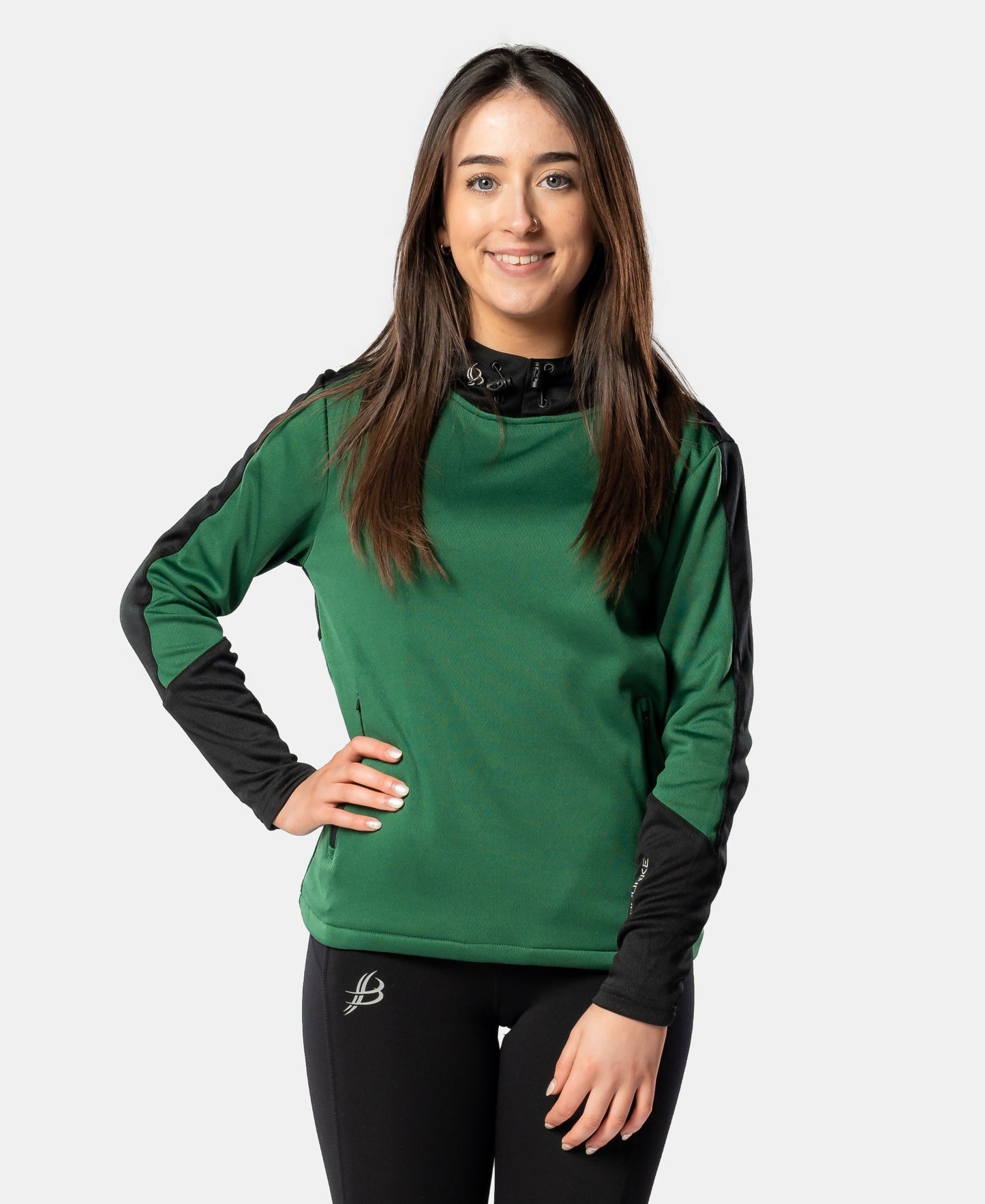 Croga Adult Hoody (Green/Black)