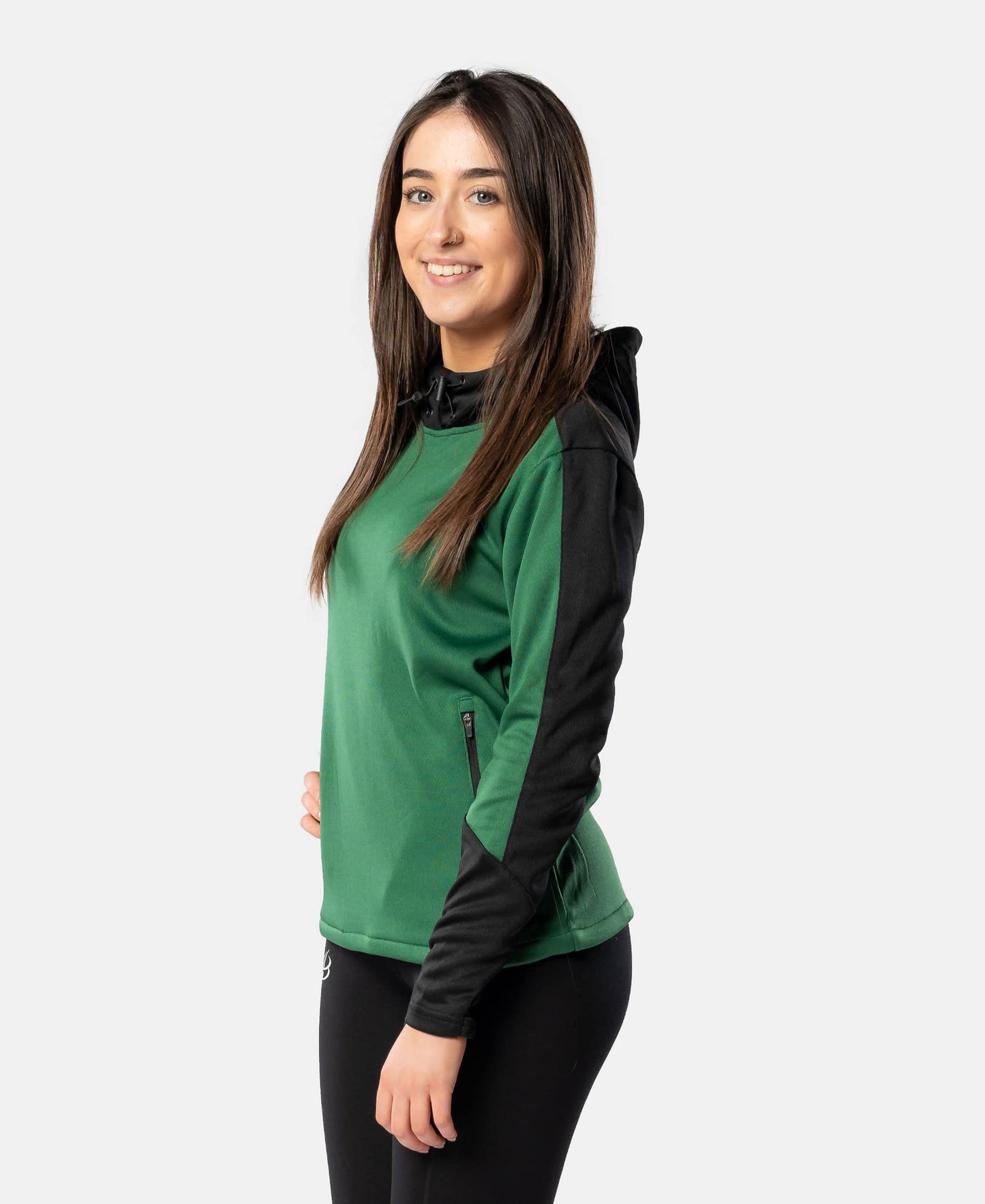 Croga Adult Hoody (Green/Black)