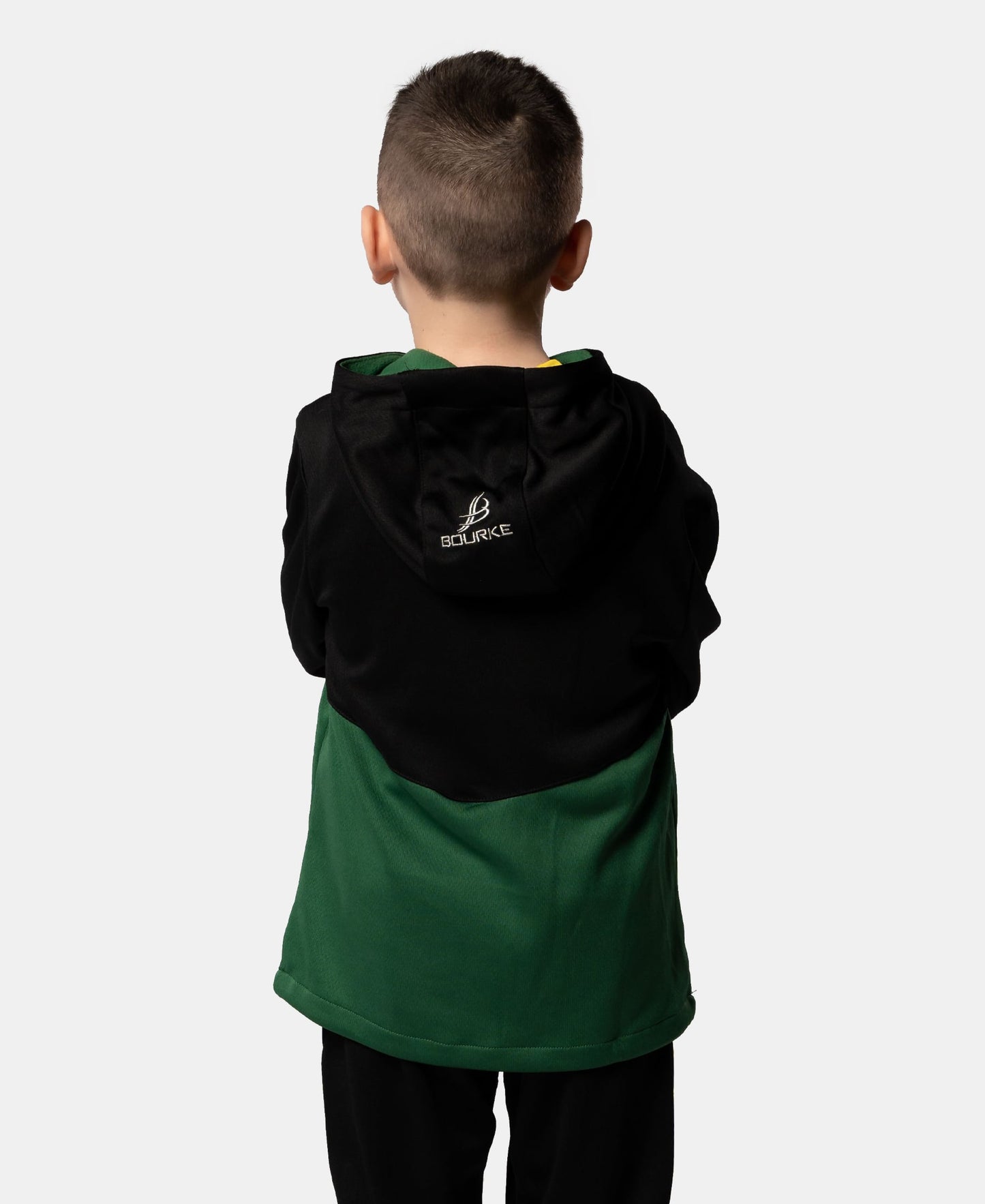 Croga Kids Hoody (Green/Black)