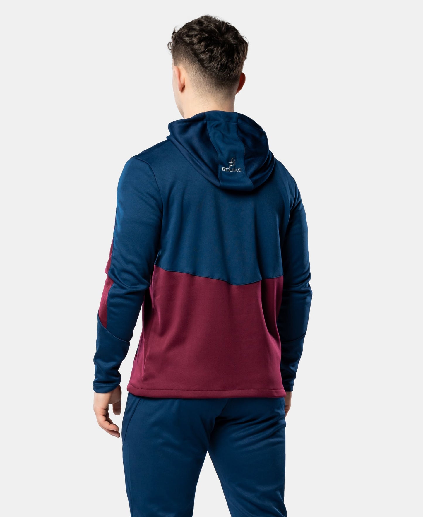 Croga Adult Hoody (Maroon/Navy)