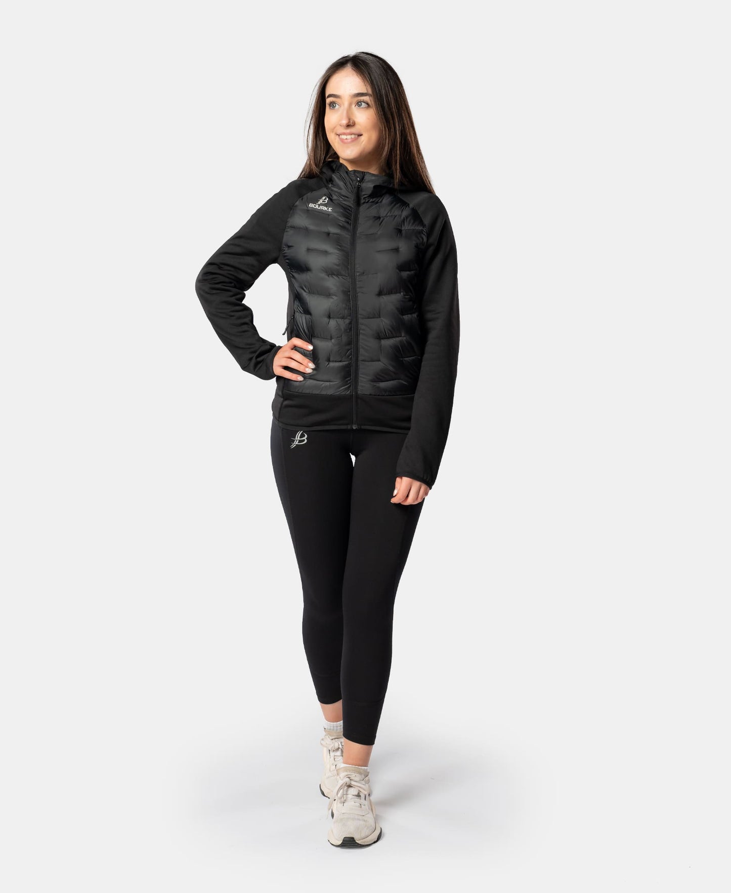 Croga Ladies Hybrid Jacket (Black)