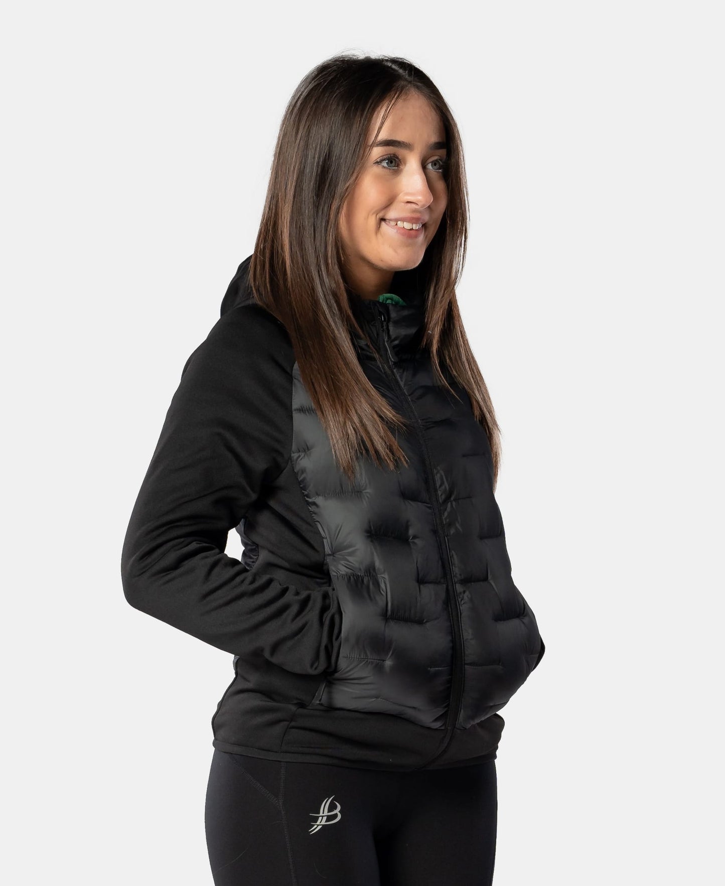 Croga Ladies Hybrid Jacket (Black)