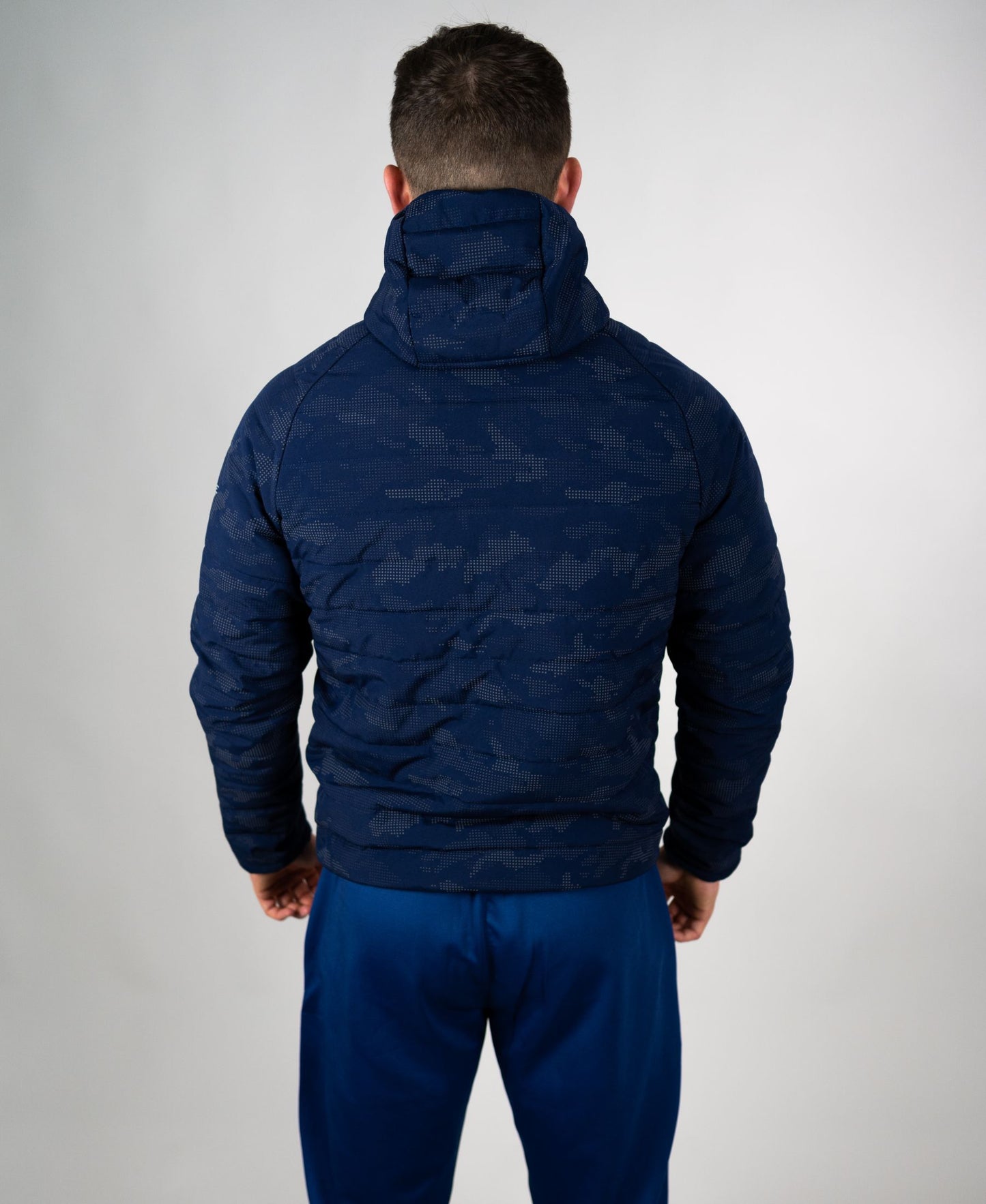 Reflective Camo Adult Jacket (Navy)