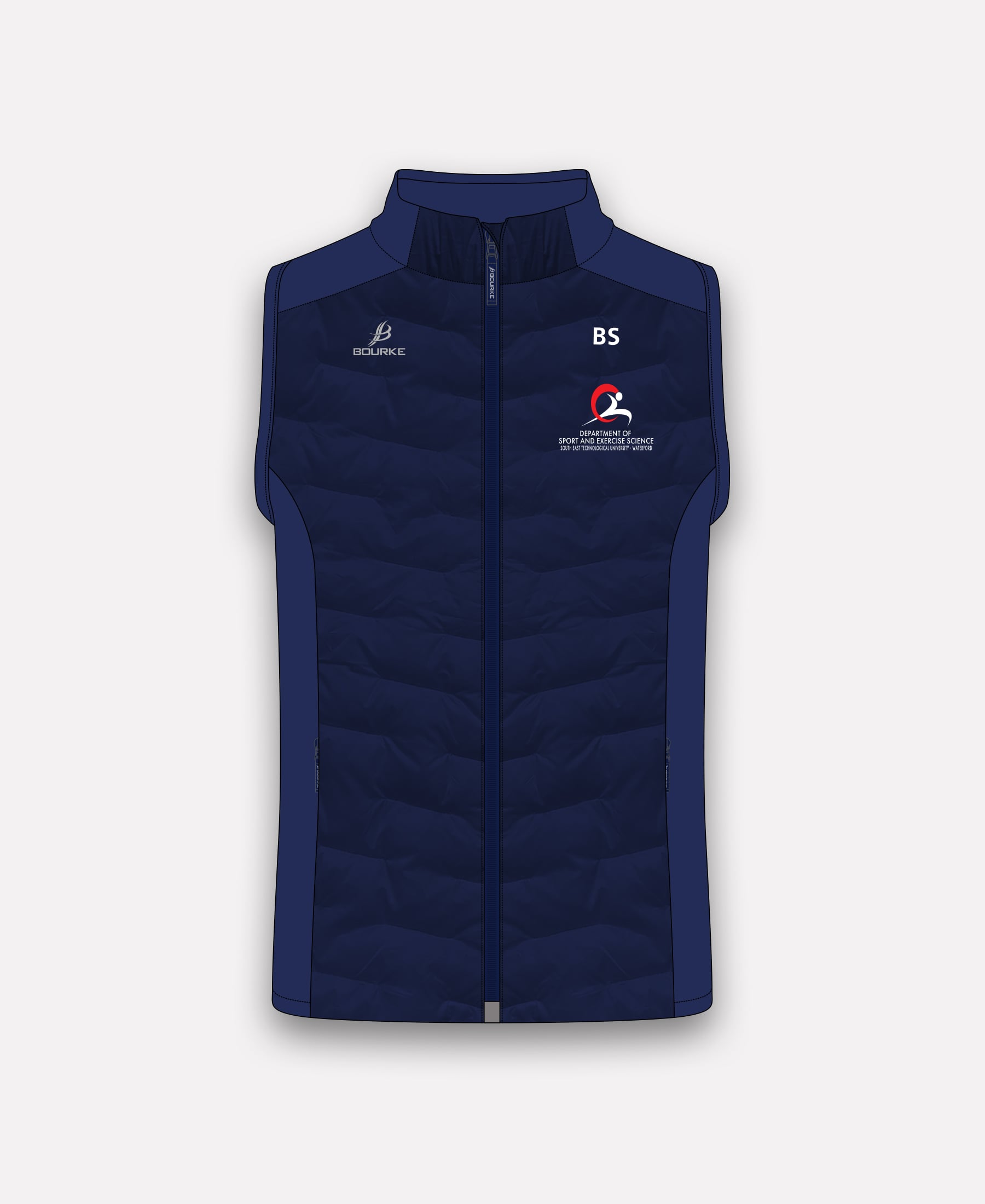 Department of Sport and Exercise Science SETU Croga Gilet (Navy)
