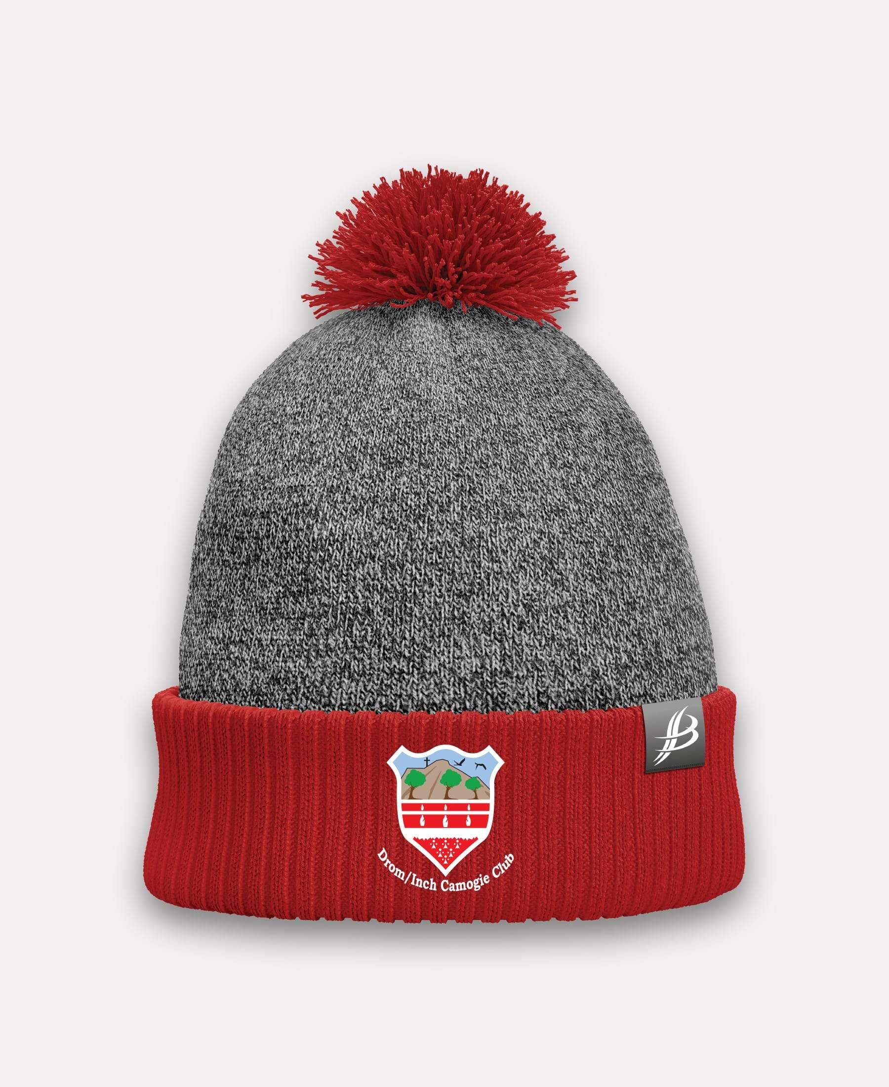Drom and Inch Camogie Storm Bobble Hat - Bourke Sports Limited