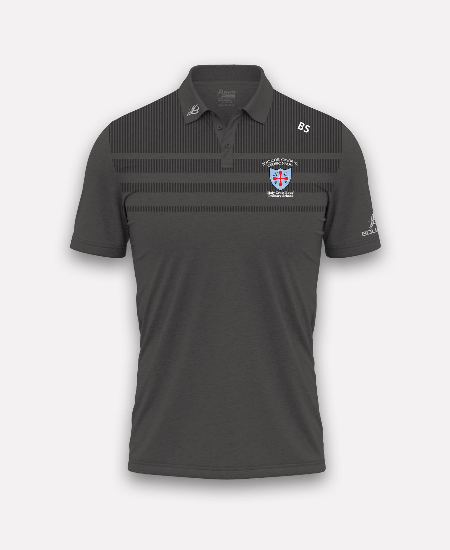 Holy Cross Boys PS TACA Polo Shirt Grey