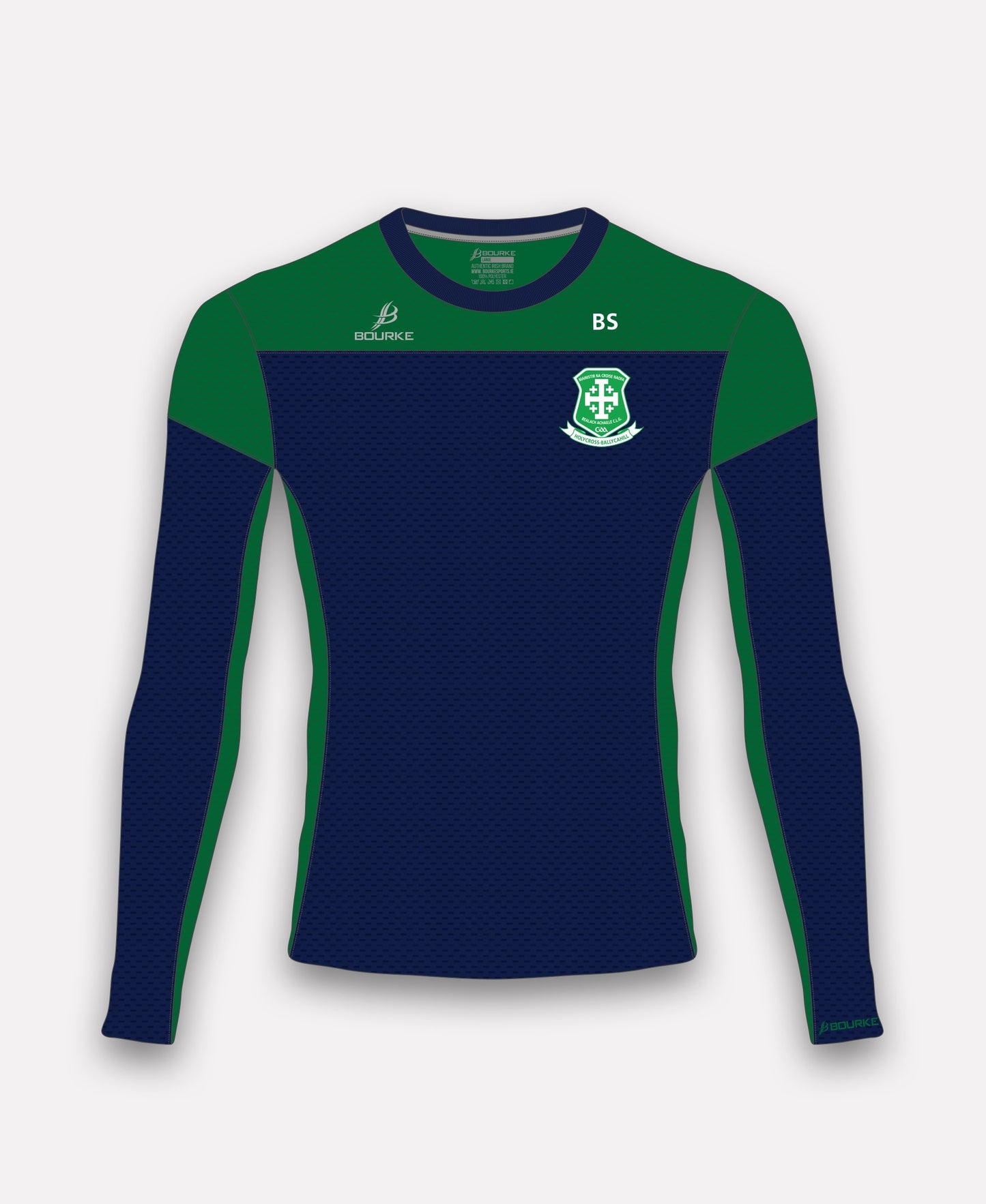 Holycross Ballycahill Crew Neck (Green/Navy)