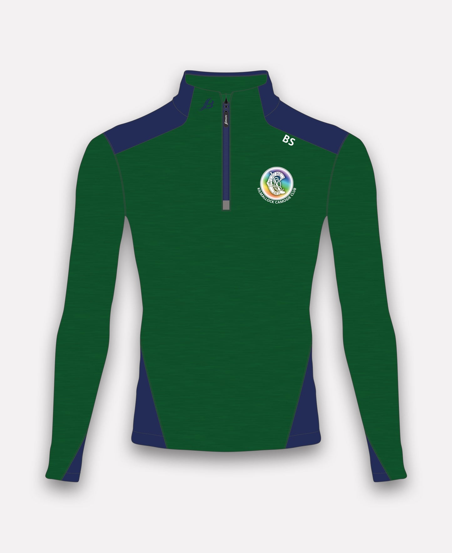 Kilmallock Camogie Half Zip (Green)