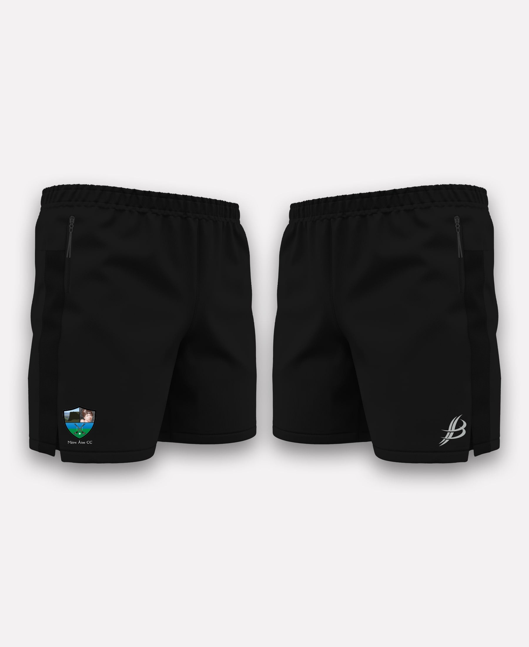 Máire Áine Camogie Gym Shorts Black (Adults)