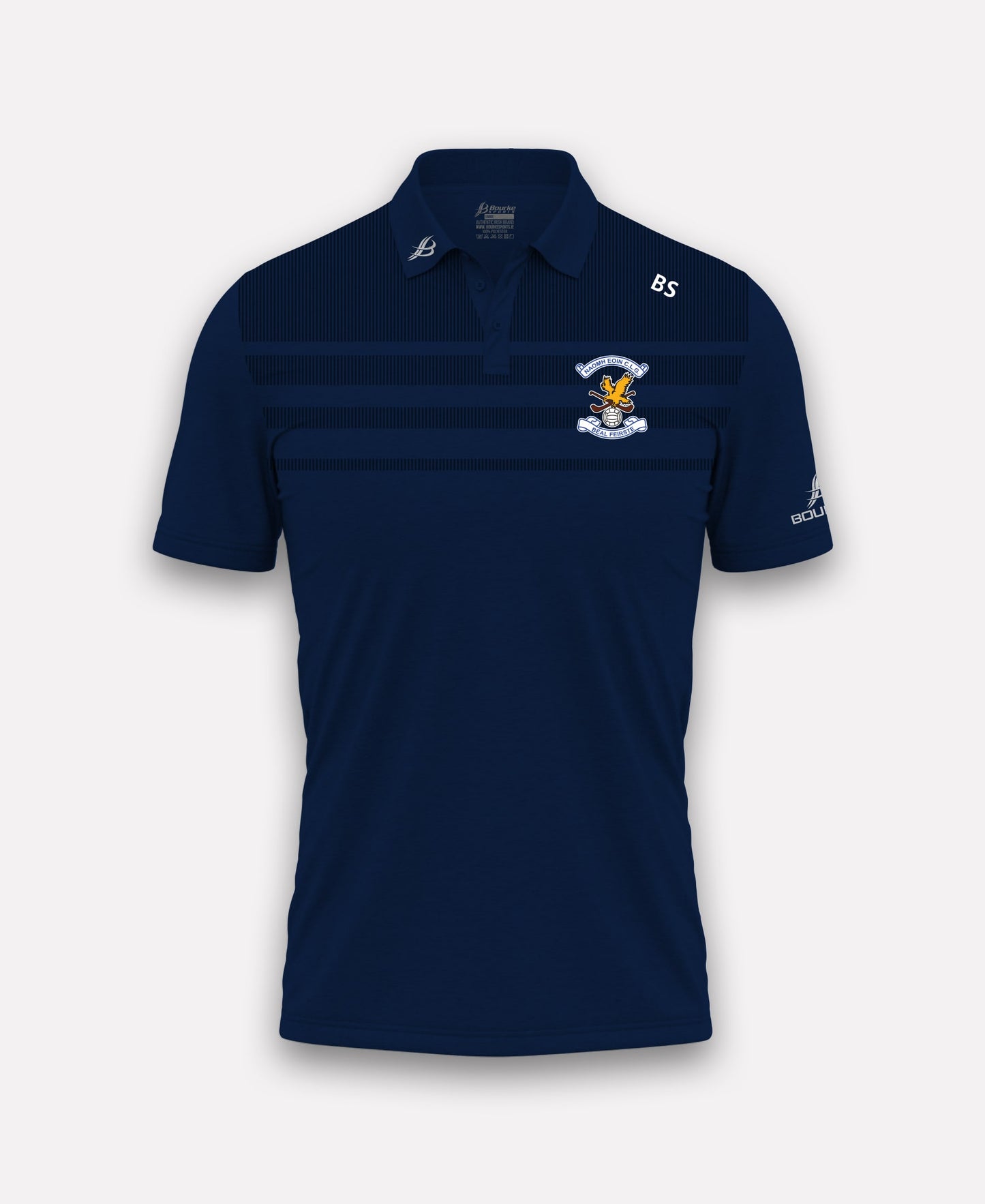 Naomh Eoin GAA Belfast TACA Polo Shirt (Navy)