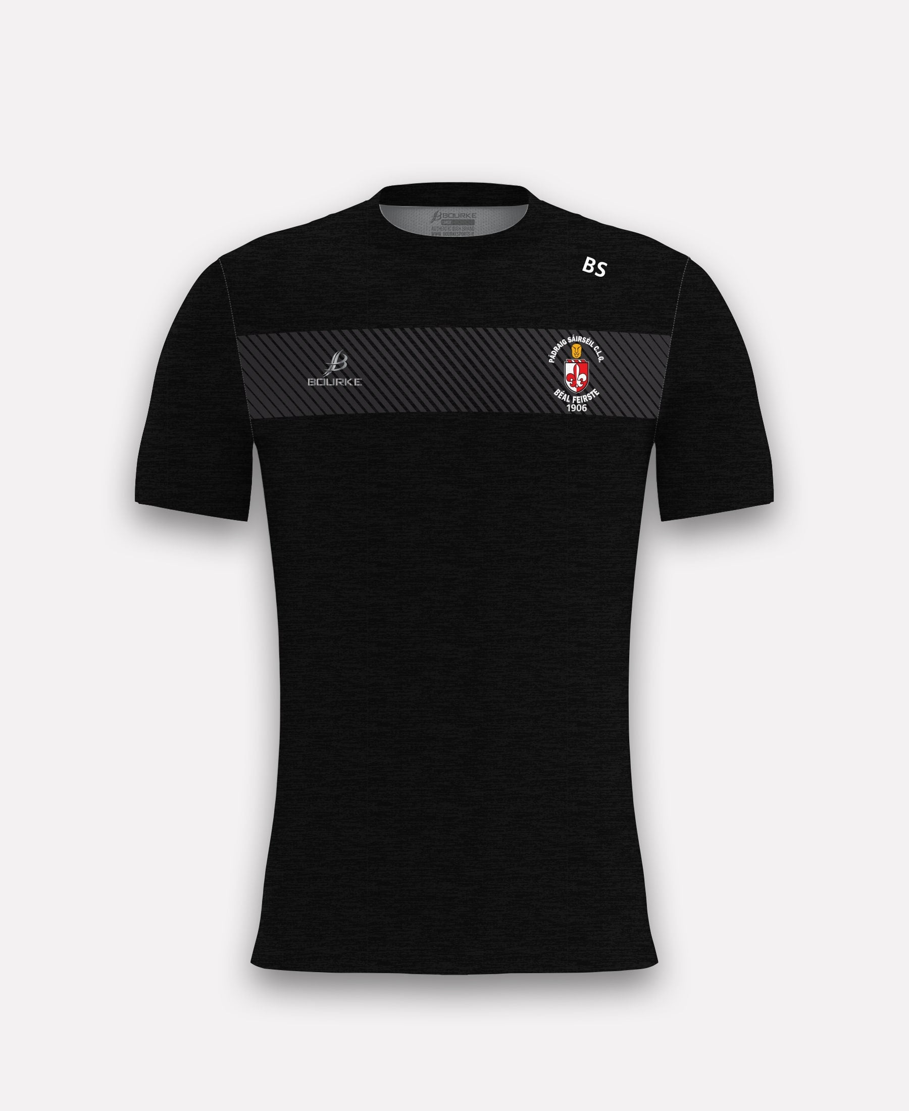 Sarsfields GAA Belfast TACA T-Shirt (Black)