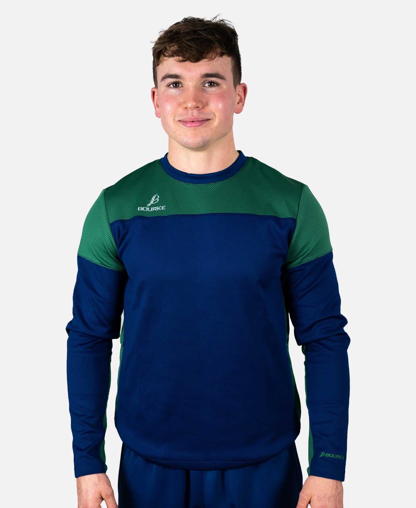 TACA Adult Crew Neck (Green/Navy)