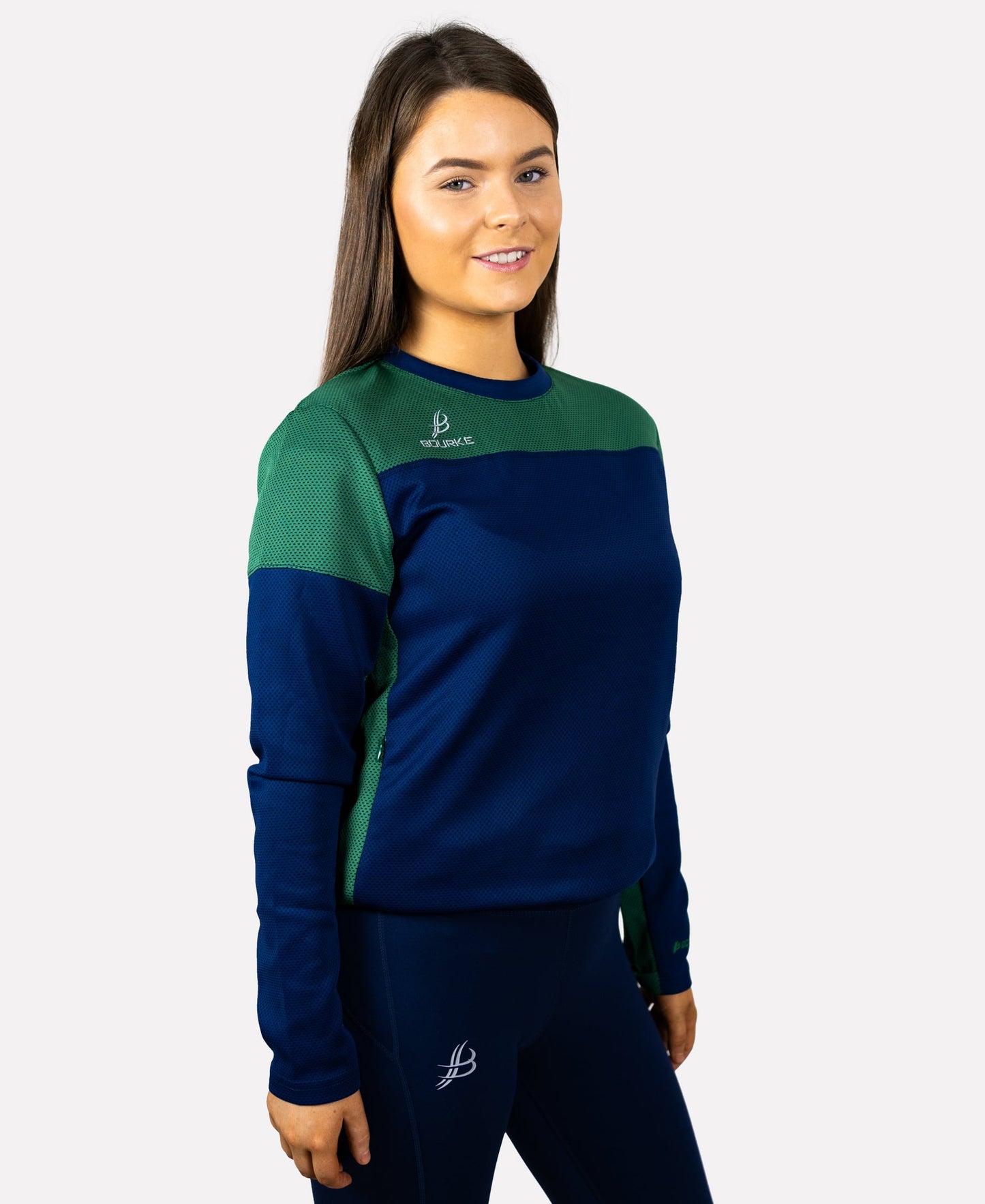 TACA Adult Crew Neck (Green/Navy)